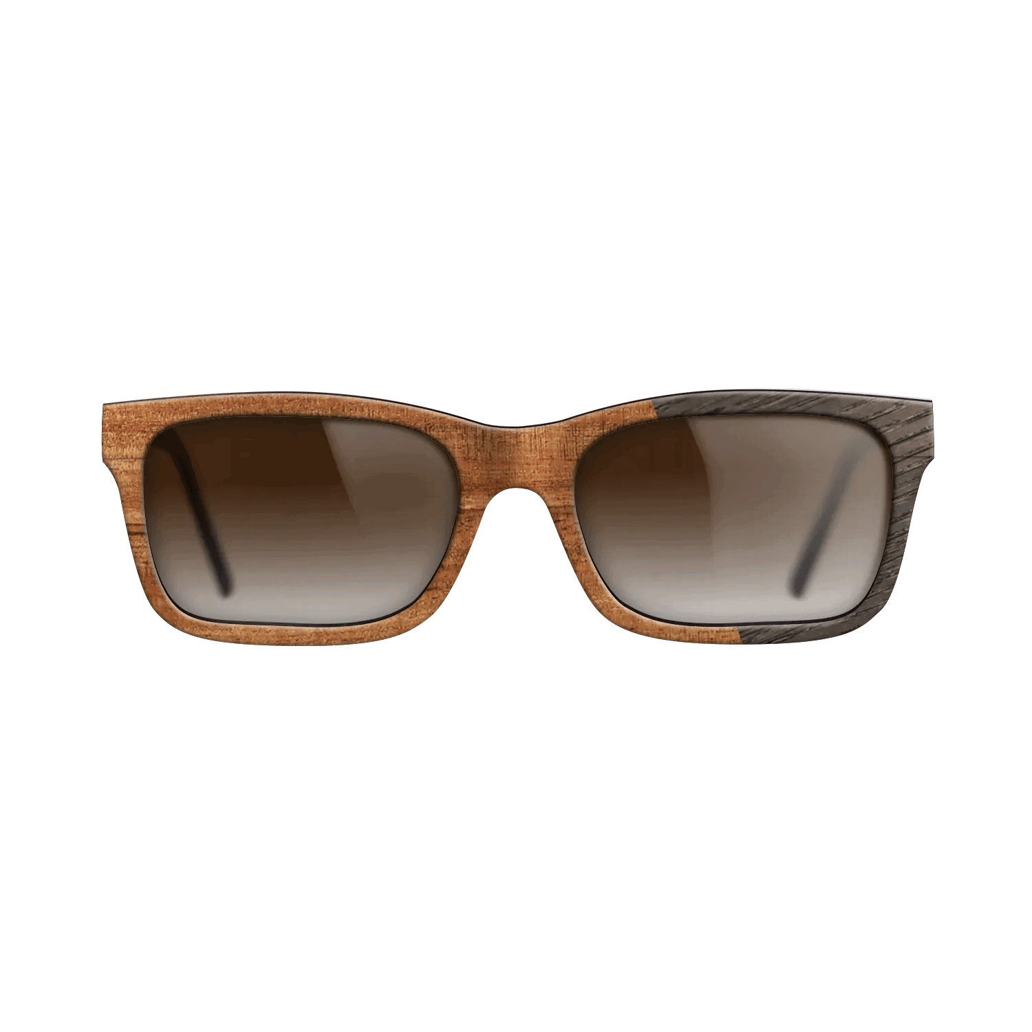 Fumed Oak,Koa: Binary - The Sage - Rectangle - SIRIS wood optic