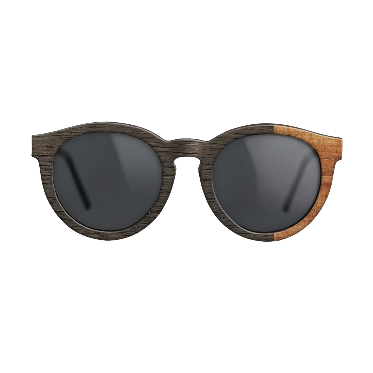 Fumed Oak, Koa: DiCut- The Rebel - Round - SIRIS wood optic