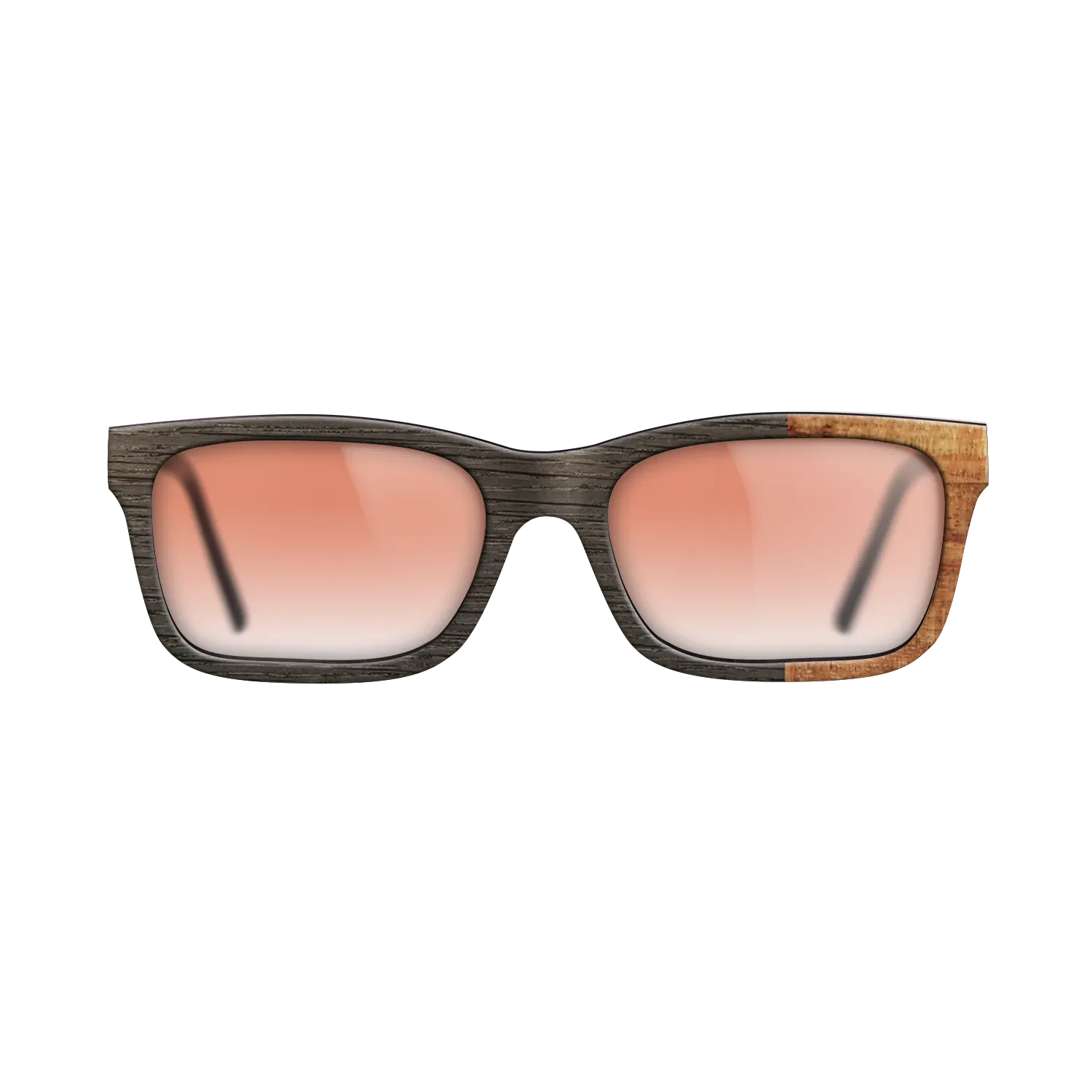 Fumed Oak, Koa: DiCut - The Sage - Rectangle - SIRIS wood optic