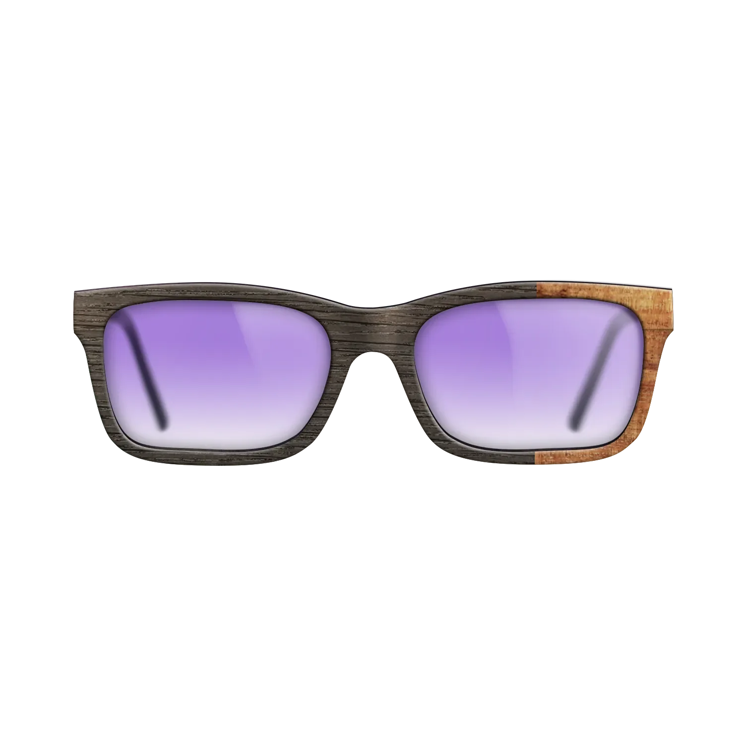 Fumed Oak, Koa: DiCut - The Sage - Rectangle - SIRIS wood optic