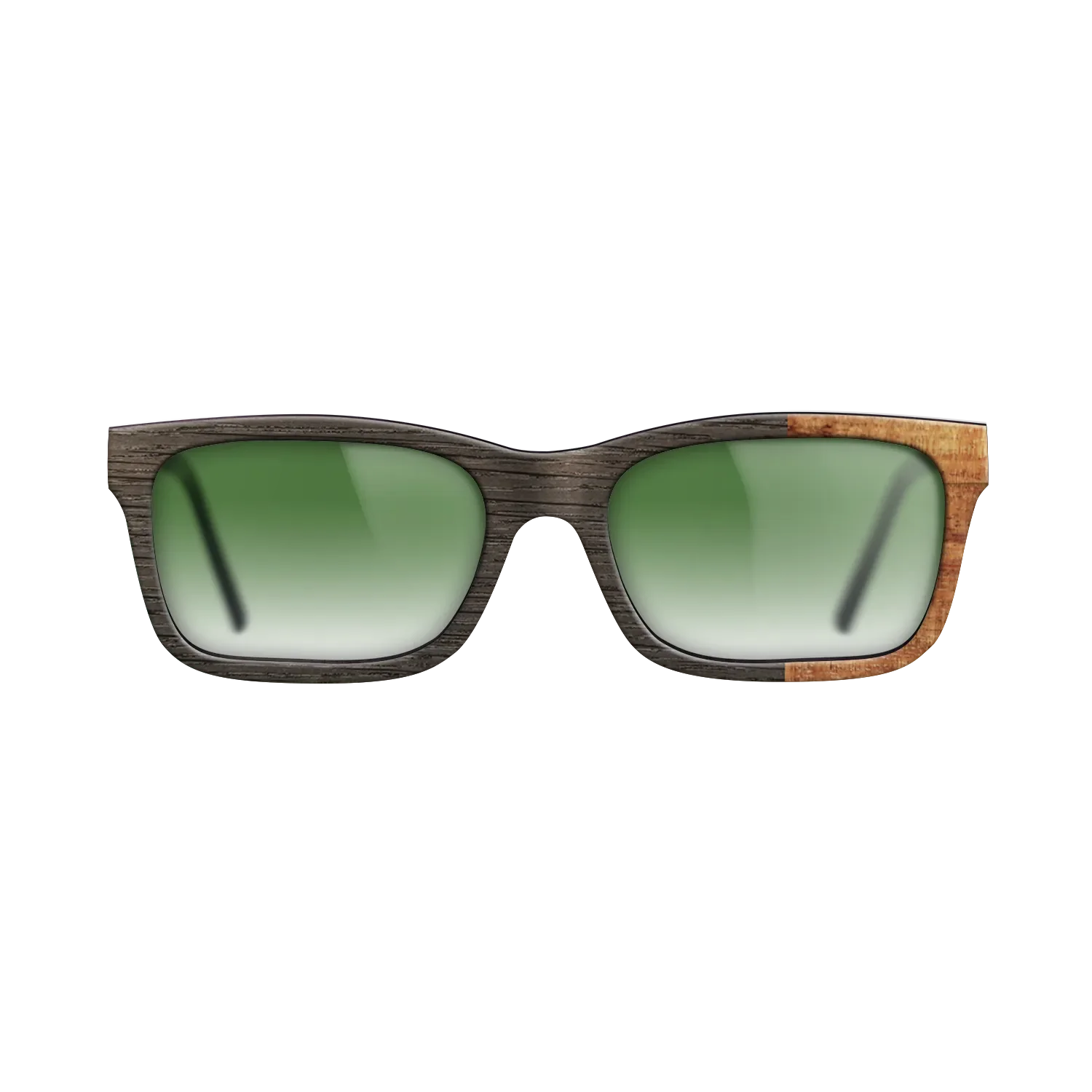 Fumed Oak, Koa: DiCut - The Sage - Rectangle - SIRIS wood optic