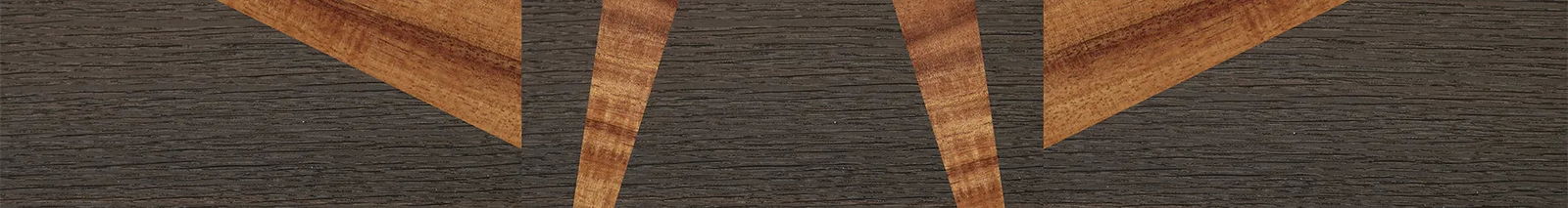 Fumed Oak,Koa: Recursive - The Sage - Rectangle - 1127 - SIRIS wood optic
