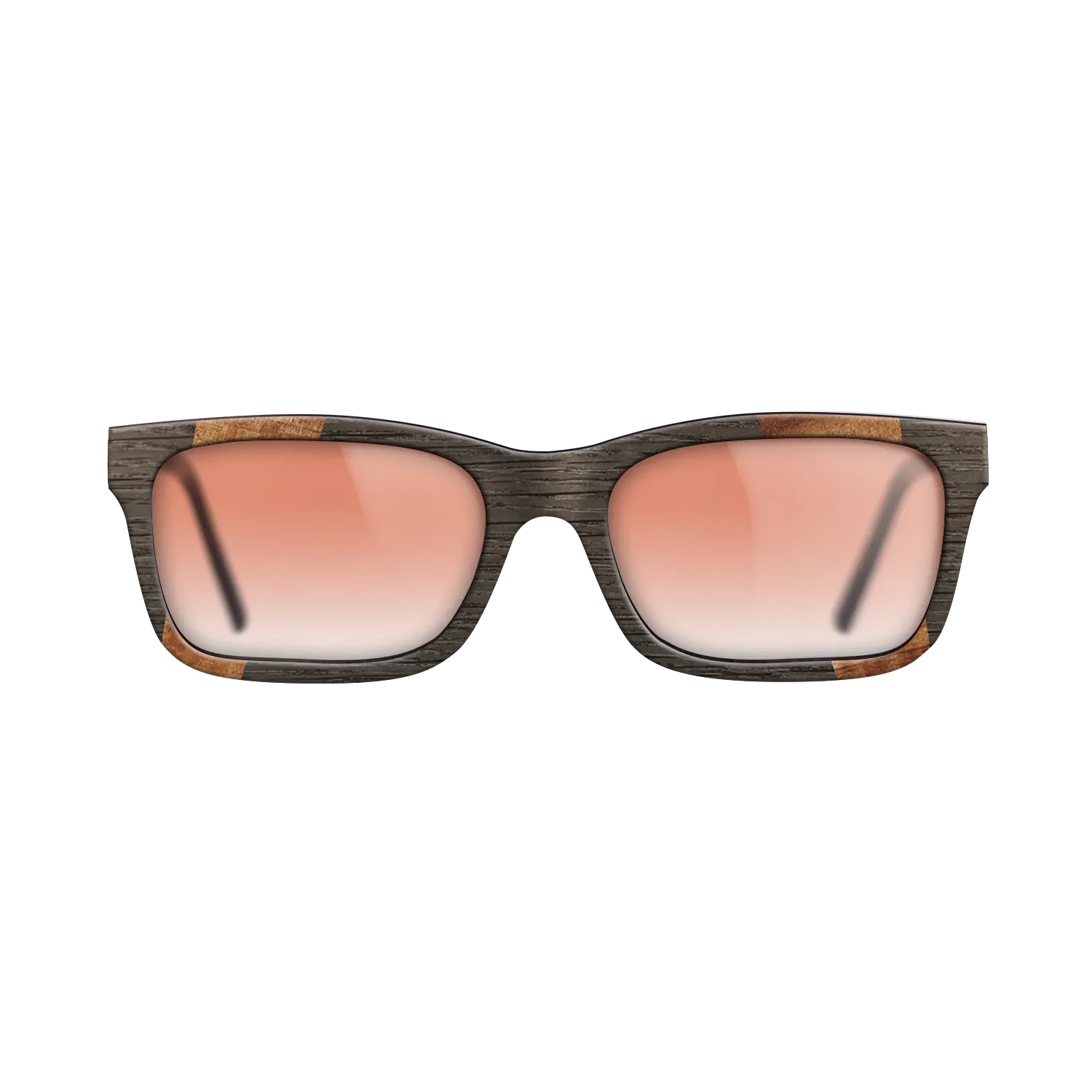 Fumed Oak,Koa: Recursive - The Sage - Rectangle - 1127 - SIRIS wood optic