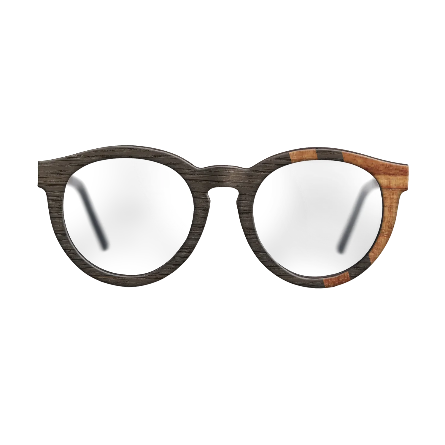 Fumed Oak,Koa: Splice - The Rebel - Round - SIRIS wood optic