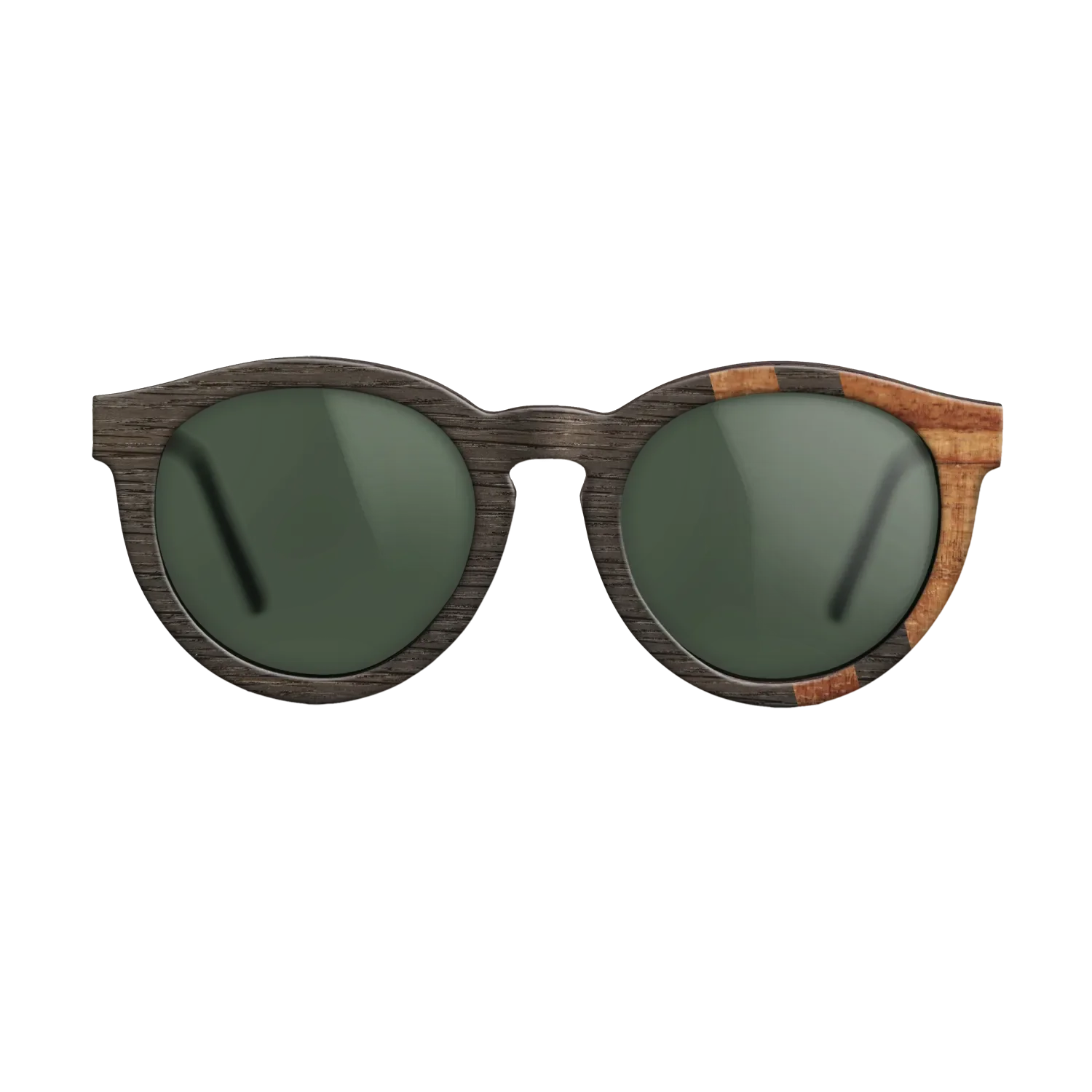 Fumed Oak,Koa: Splice - The Rebel - Round - SIRIS wood optic