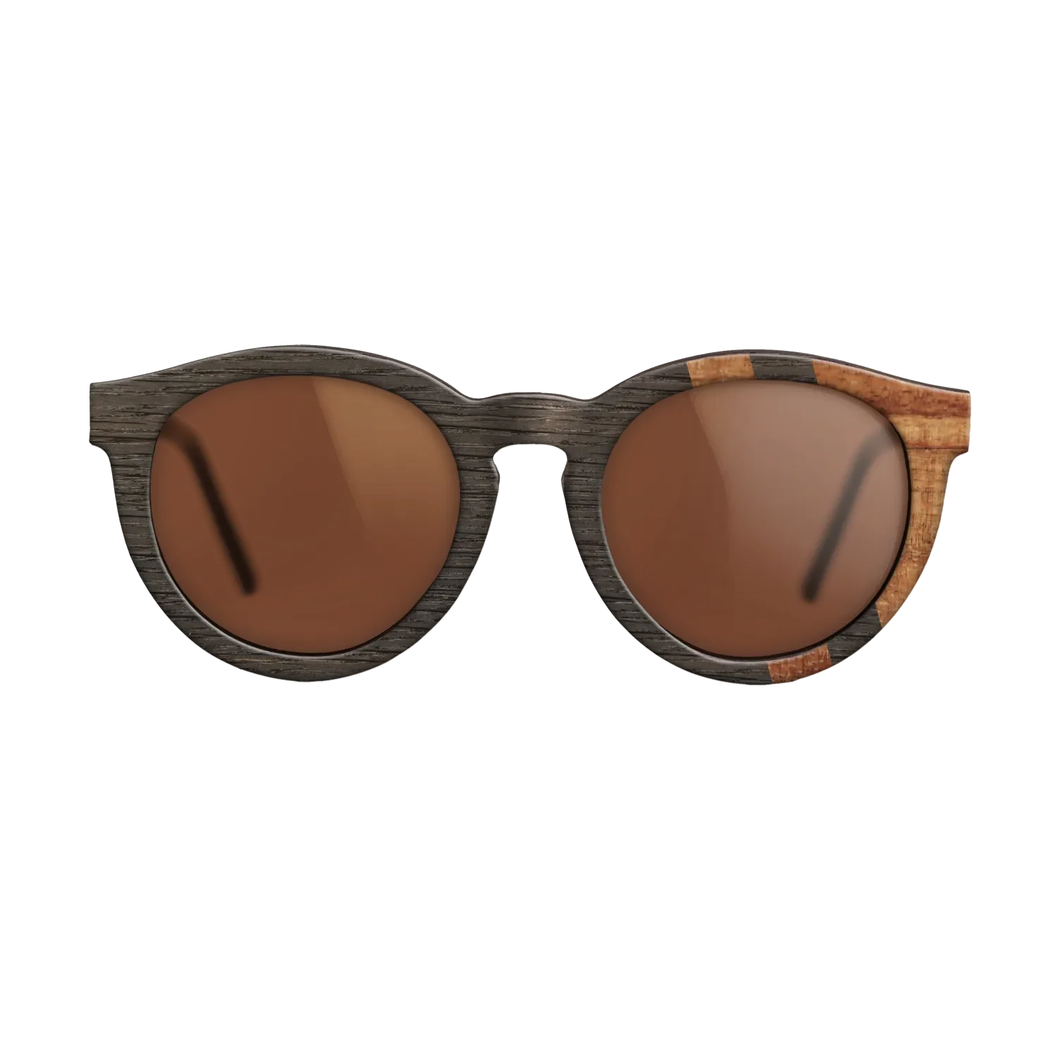 Fumed Oak,Koa: Splice - The Rebel - Round - SIRIS wood optic