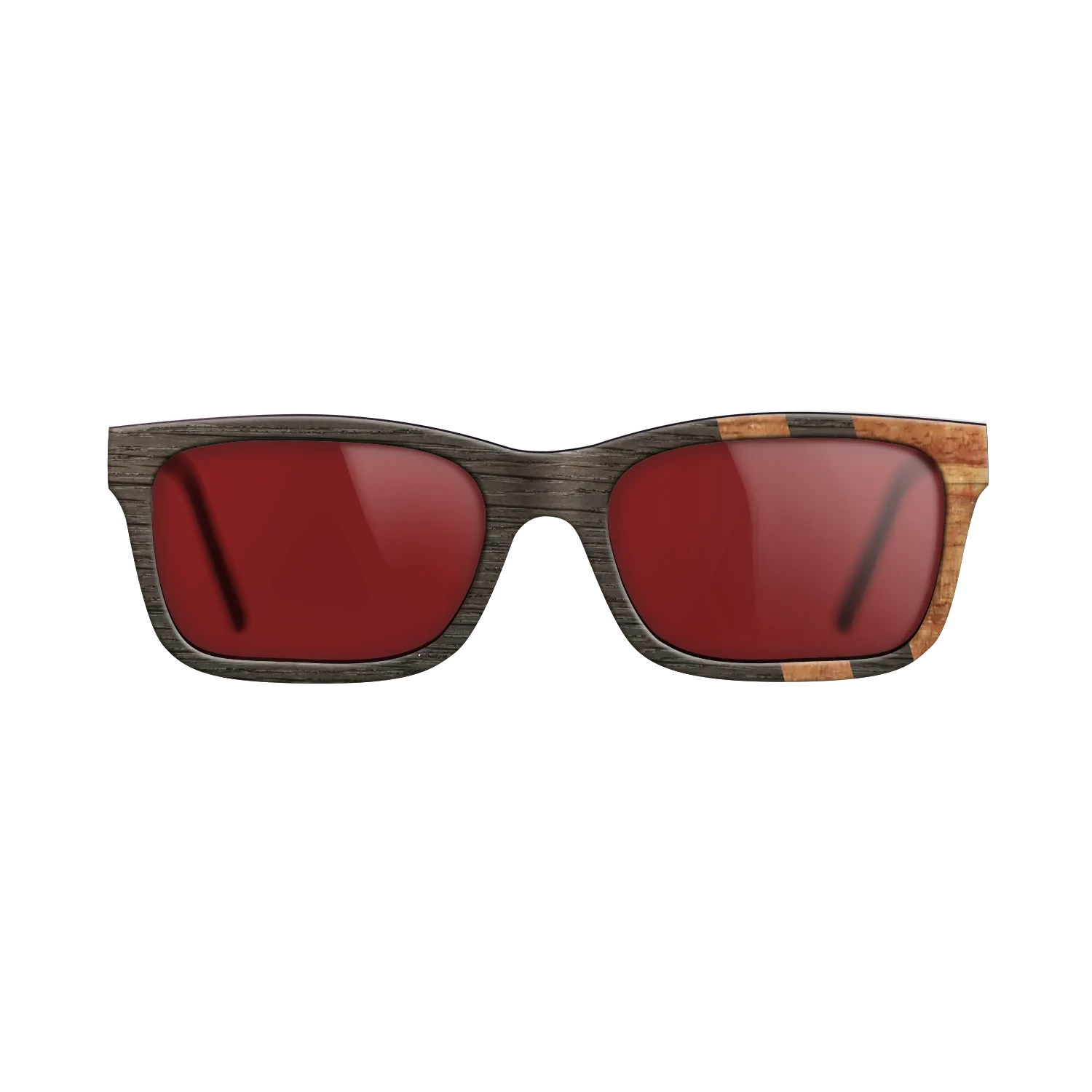 Fumed Oak,Koa: Splice - The Sage - Rectangle - SIRIS wood optic