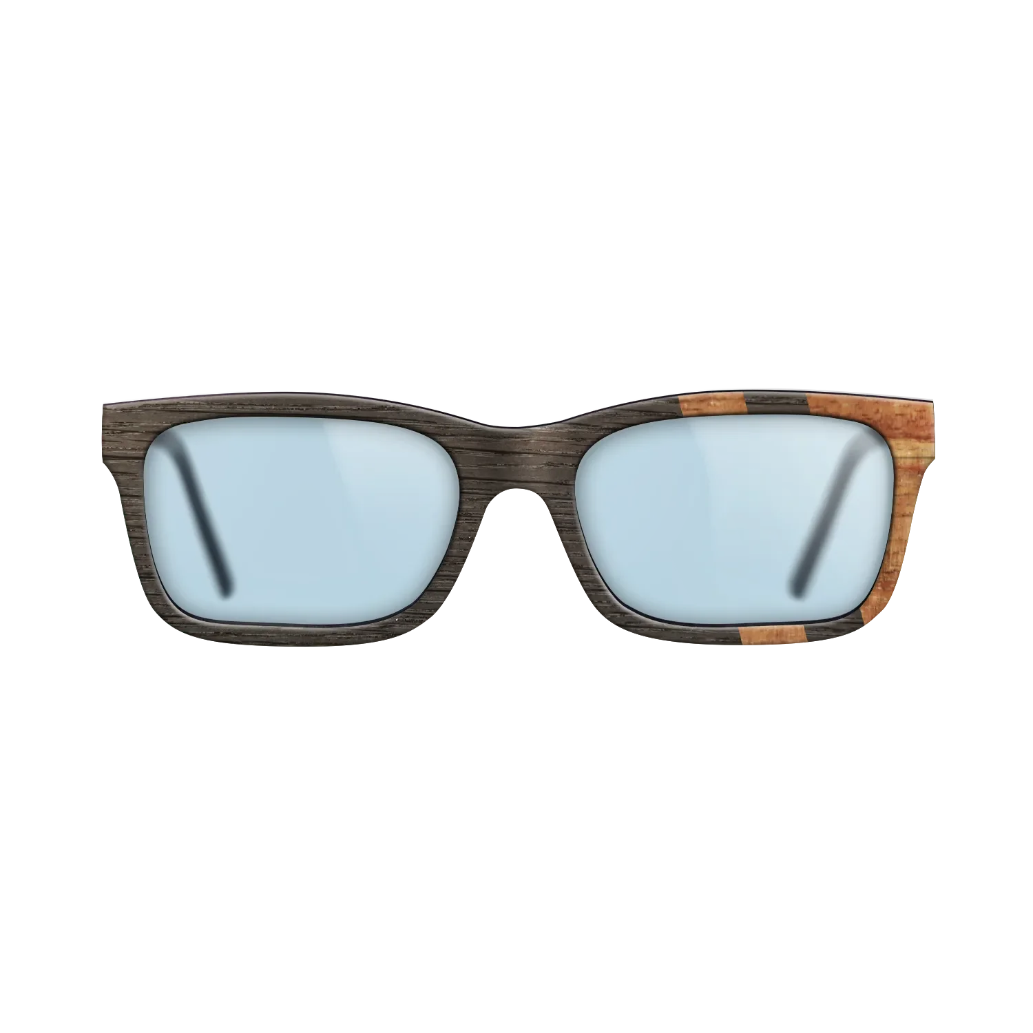 Fumed Oak,Koa: Splice - The Sage - Rectangle - SIRIS wood optic