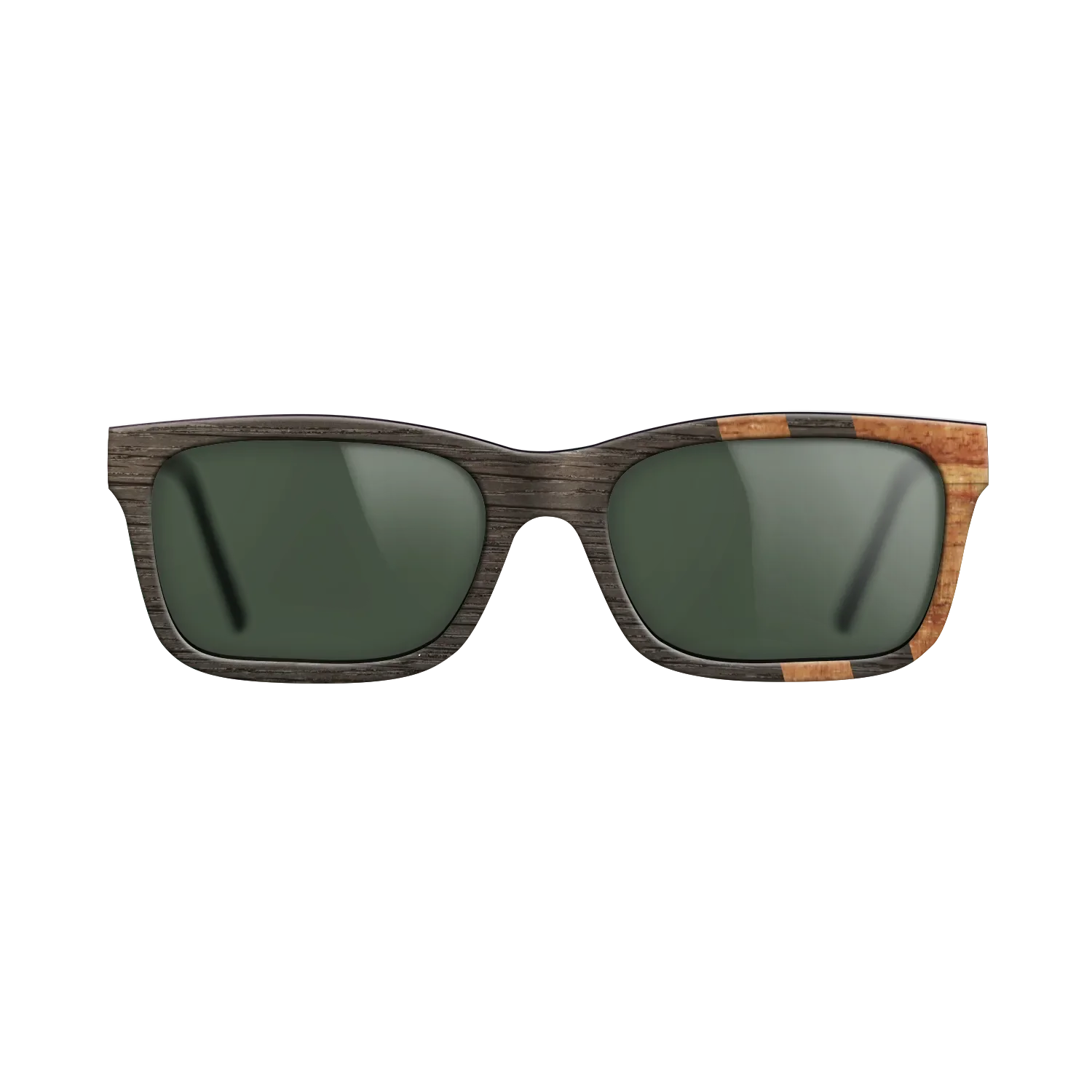 Fumed Oak,Koa: Splice - The Sage - Rectangle - SIRIS wood optic