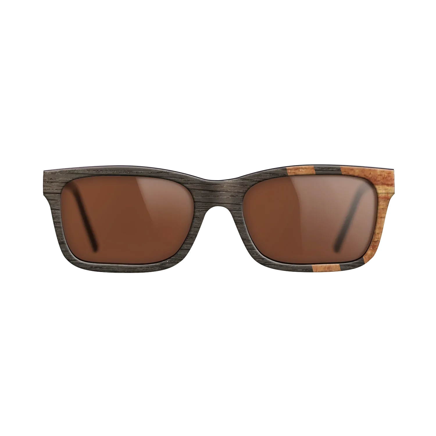 Fumed Oak,Koa: Splice - The Sage - Rectangle - SIRIS wood optic