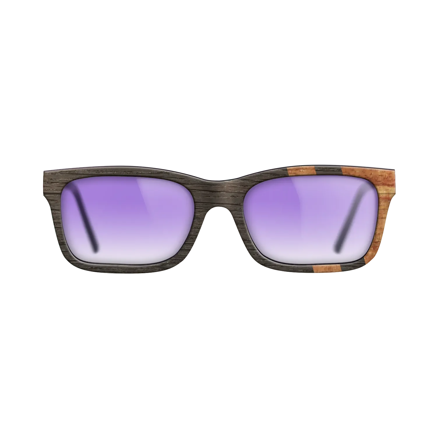 Fumed Oak,Koa: Splice - The Sage - Rectangle - SIRIS wood optic