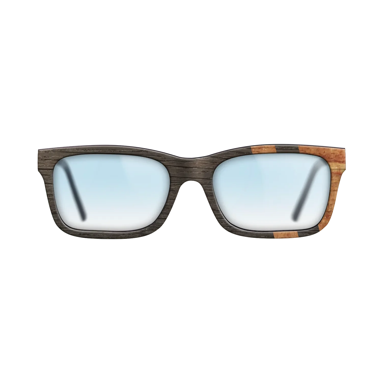 Fumed Oak,Koa: Splice - The Sage - Rectangle - SIRIS wood optic