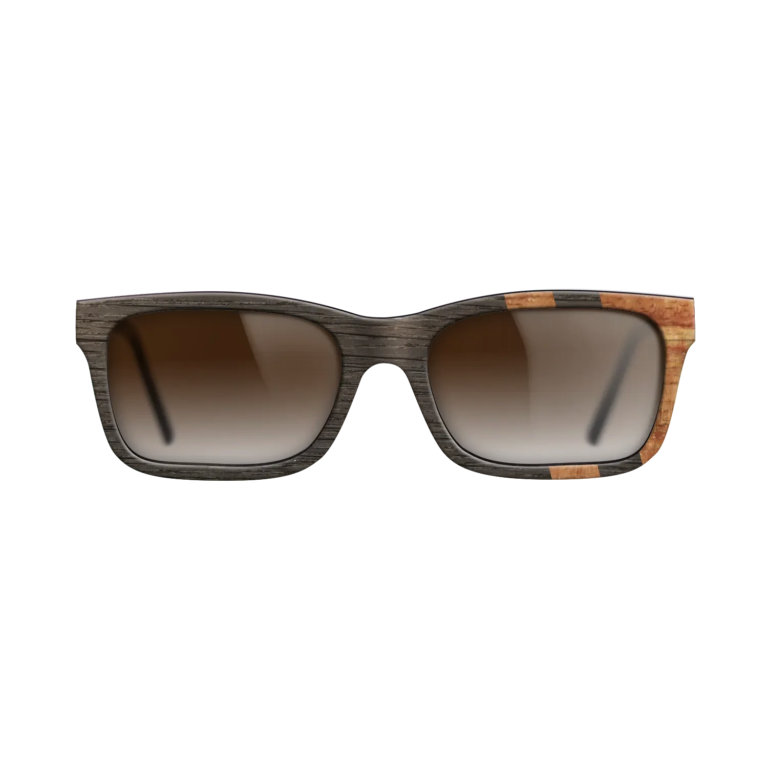 Fumed Oak,Koa: Splice - The Sage - Rectangle - SIRIS wood optic