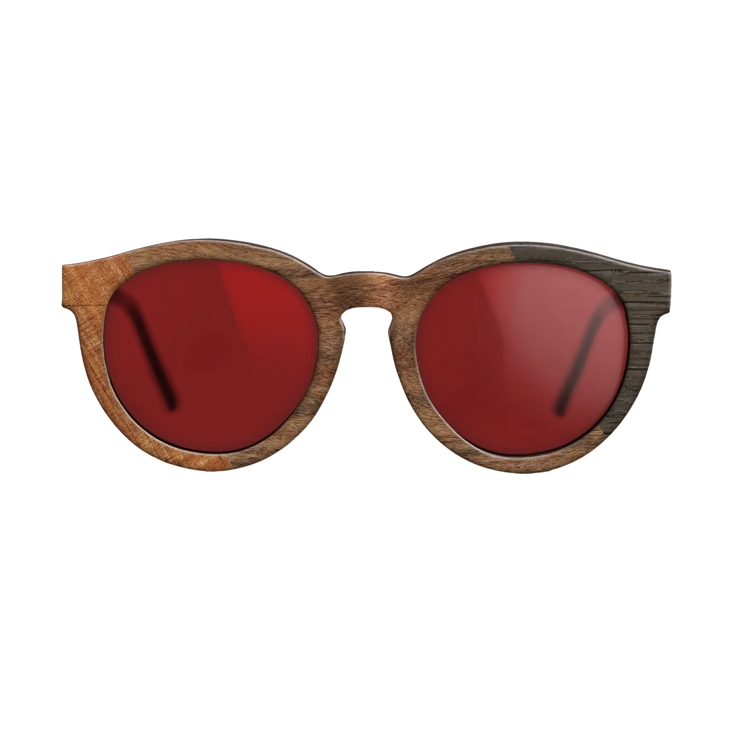 Fumed Oak,Koa,Walnut Claro Light,Santos Rosewood Light: Bauhaus - The Rebel - Round - SIRIS wood optic