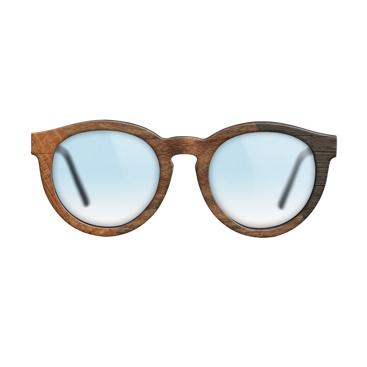 Fumed Oak,Koa,Walnut Claro Light,Santos Rosewood Light: Bauhaus - The Rebel - Round - SIRIS wood optic