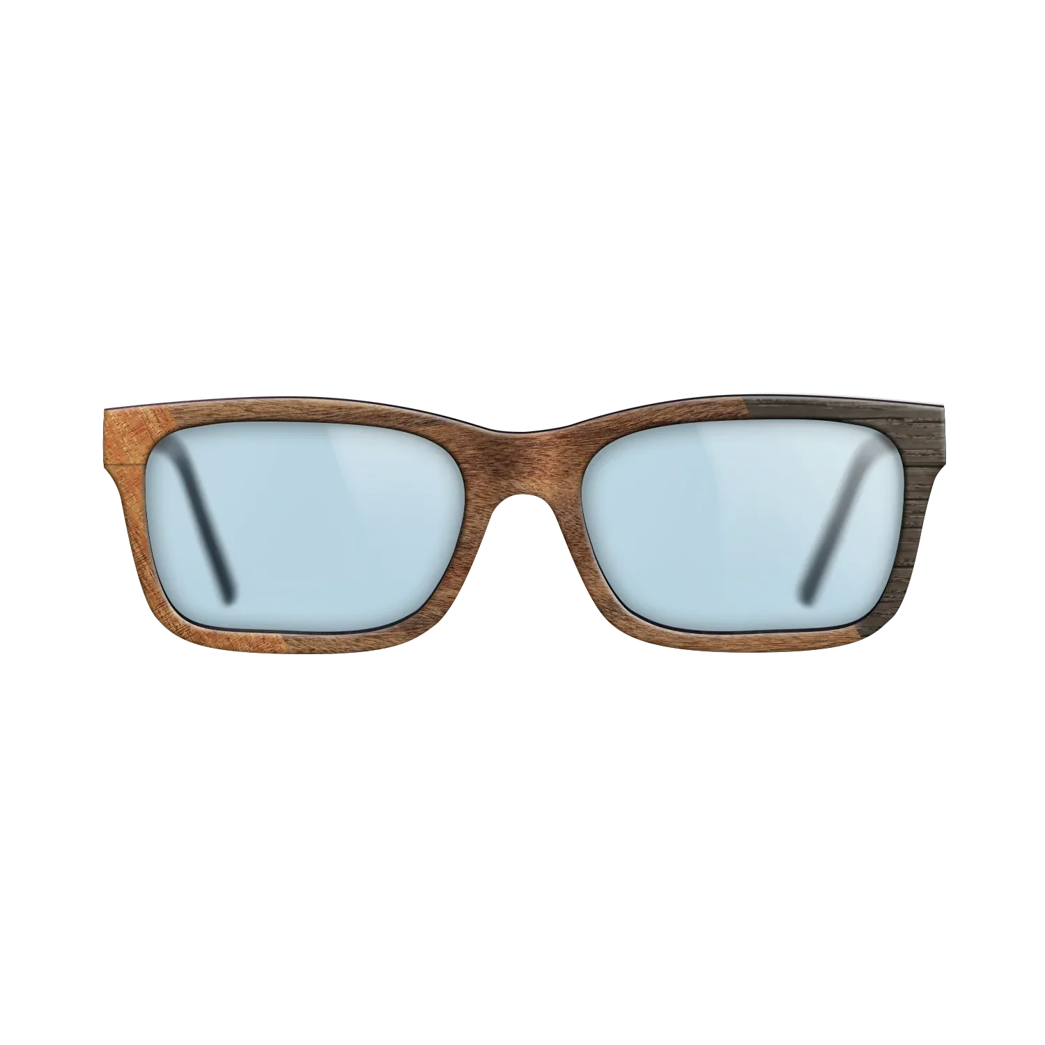 Fumed Oak,Koa,Walnut Claro Light,Santos Rosewood Light: Bauhaus - The Sage - Rectangle - SIRIS wood optic
