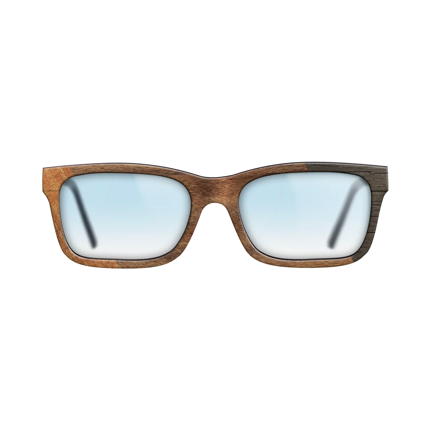 Fumed Oak,Koa,Walnut Claro Light,Santos Rosewood Light: Bauhaus - The Sage - Rectangle - SIRIS wood optic