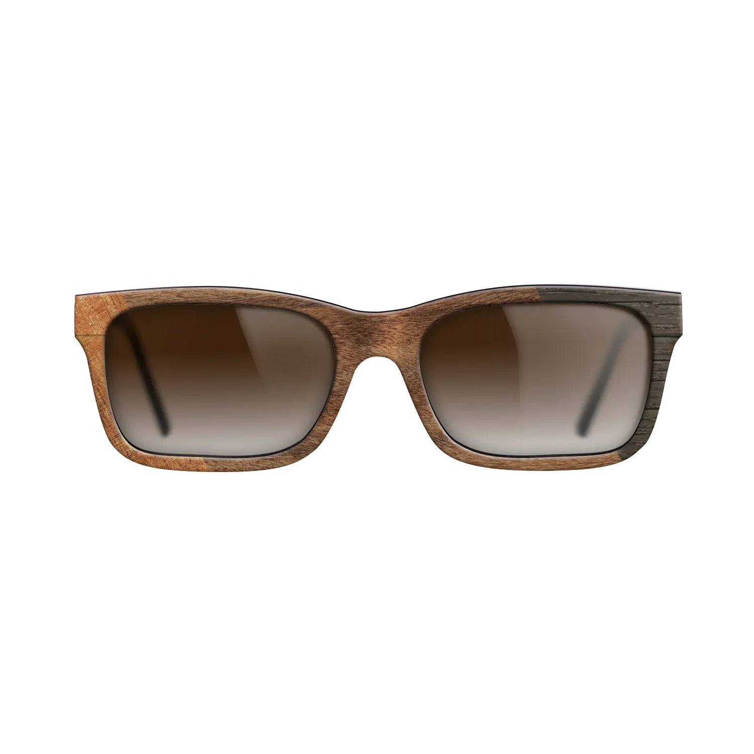 Fumed Oak,Koa,Walnut Claro Light,Santos Rosewood Light: Bauhaus - The Sage - Rectangle - SIRIS wood optic