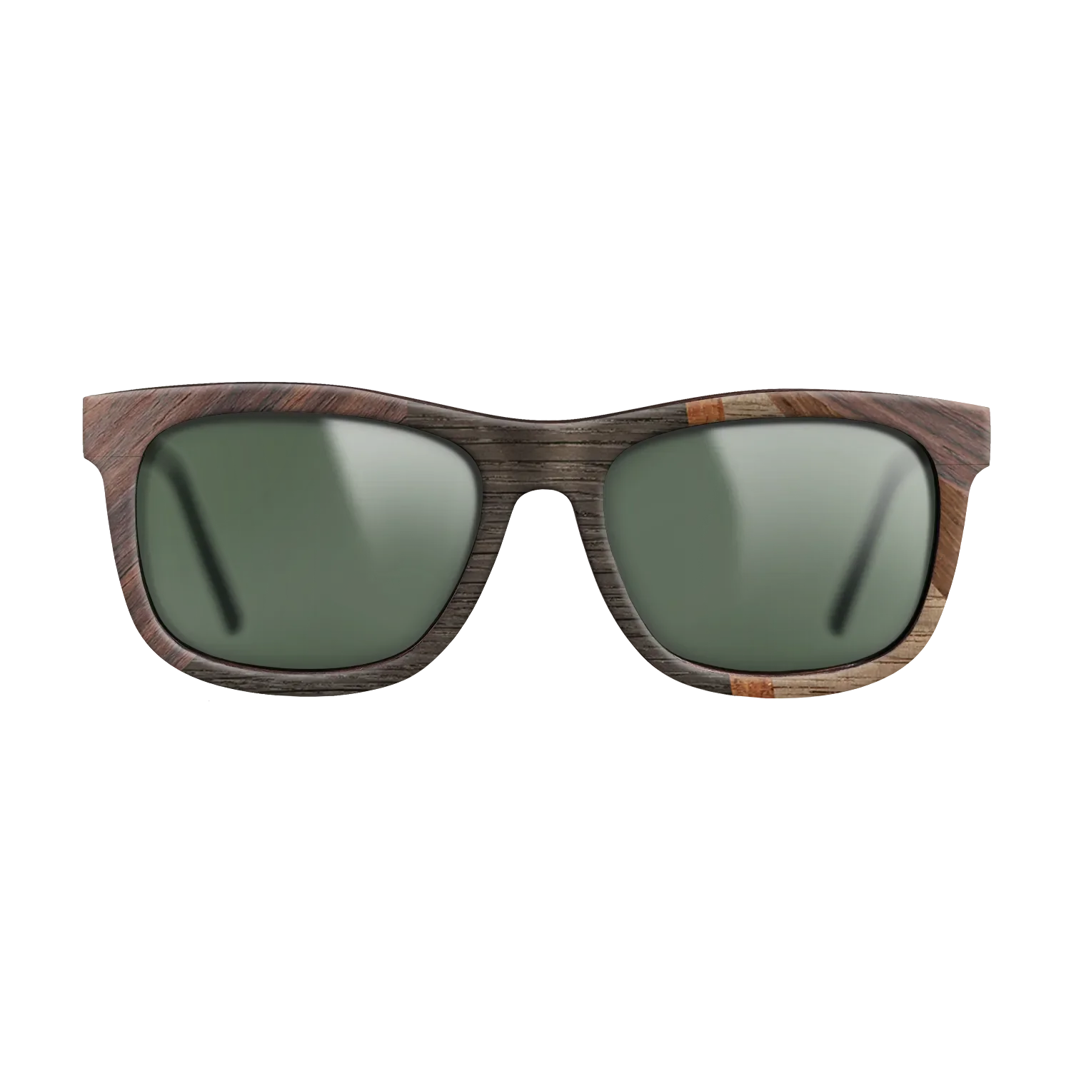 Fumed Oak,Koa,Wenge,Walnut: Straight Grain,Rosewood Reconstituted: Fractal - The Hero - Square - 1807 - SIRIS wood optic