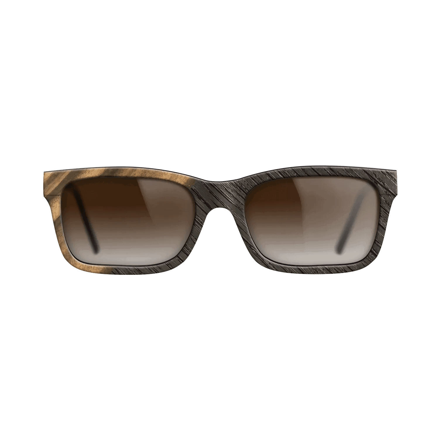 Fumed Oak,Louro Preto: Angle Cut - The Sage - Block - SIRIS wood optic