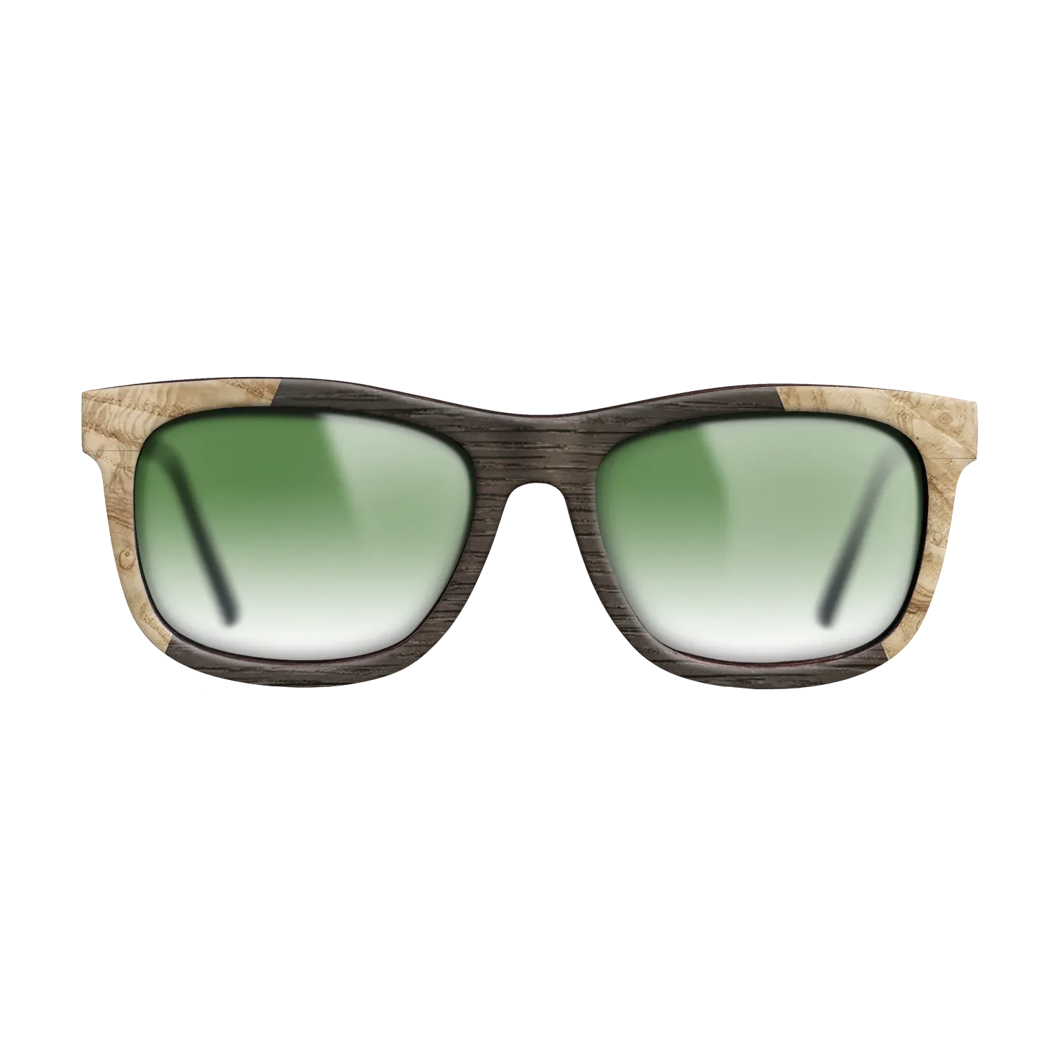 Fumed Oak,Olive Burl: Angle Cut - The Hero - Square - 923 - SIRIS wood optic