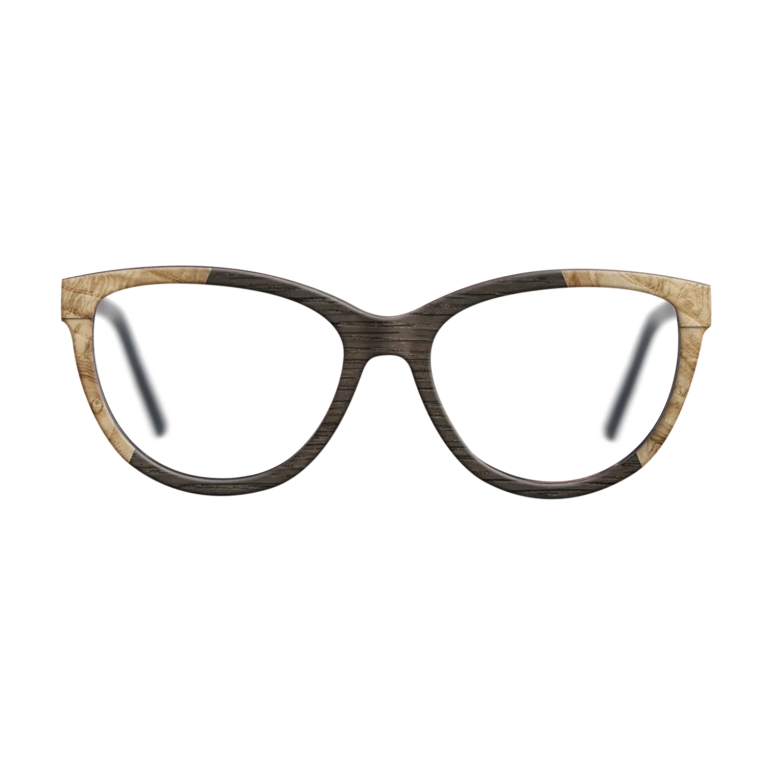 Fumed Oak,Olive Burl: Angle Cut - The Maiden - Cat - 923 - SIRIS wood optic
