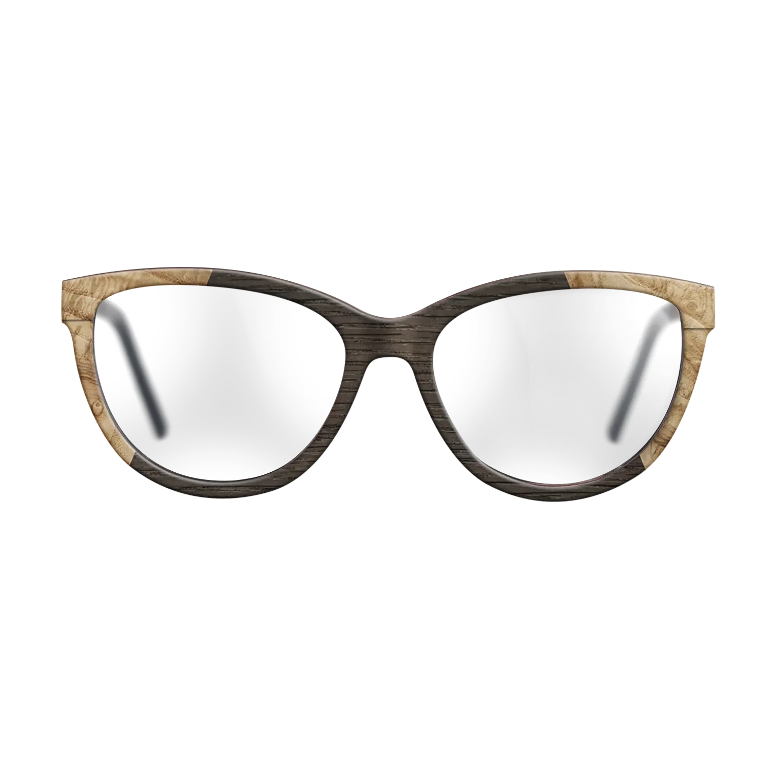 Fumed Oak,Olive Burl: Angle Cut - The Maiden - Cat - 923 - SIRIS wood optic