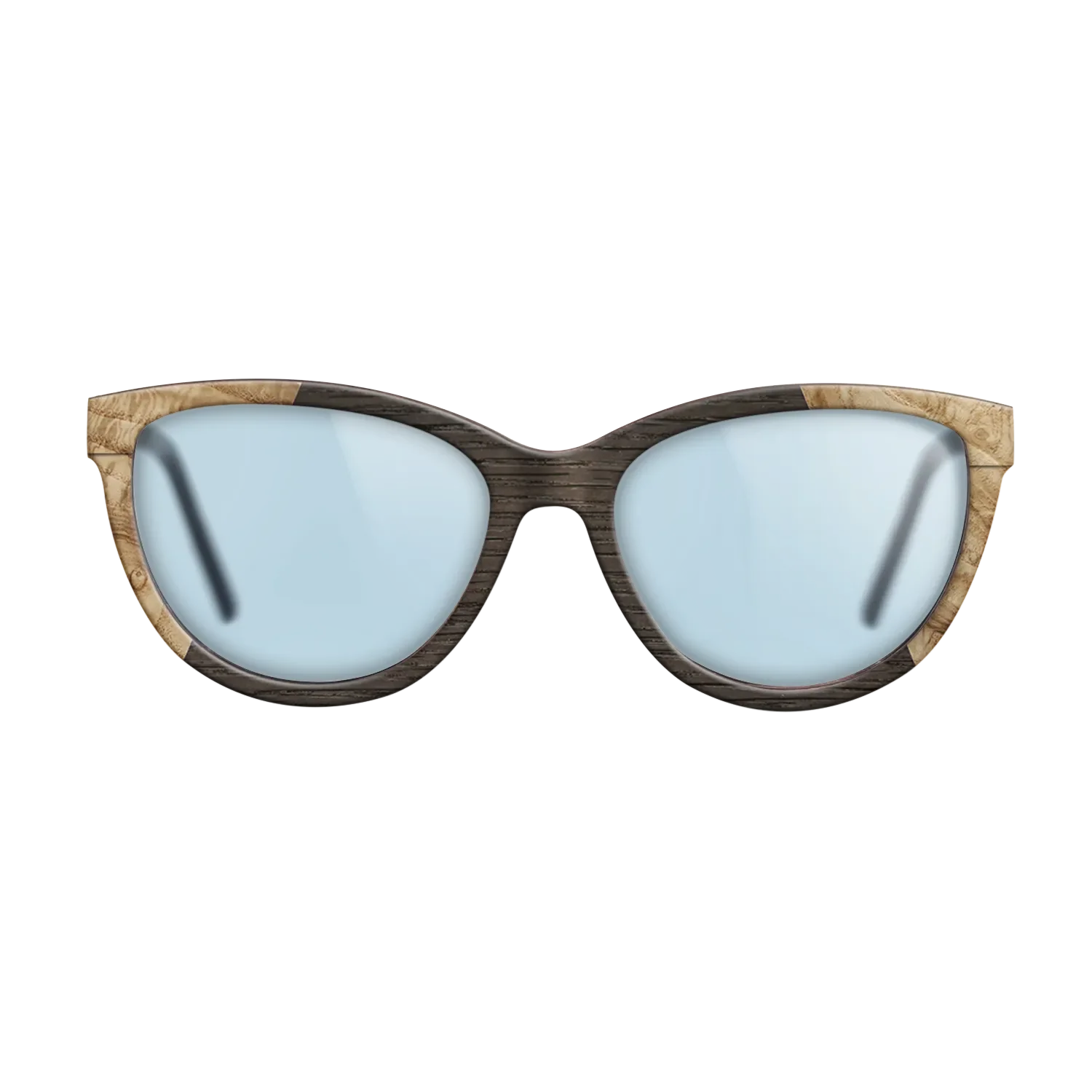 Fumed Oak,Olive Burl: Angle Cut - The Maiden - Cat - 923 - SIRIS wood optic