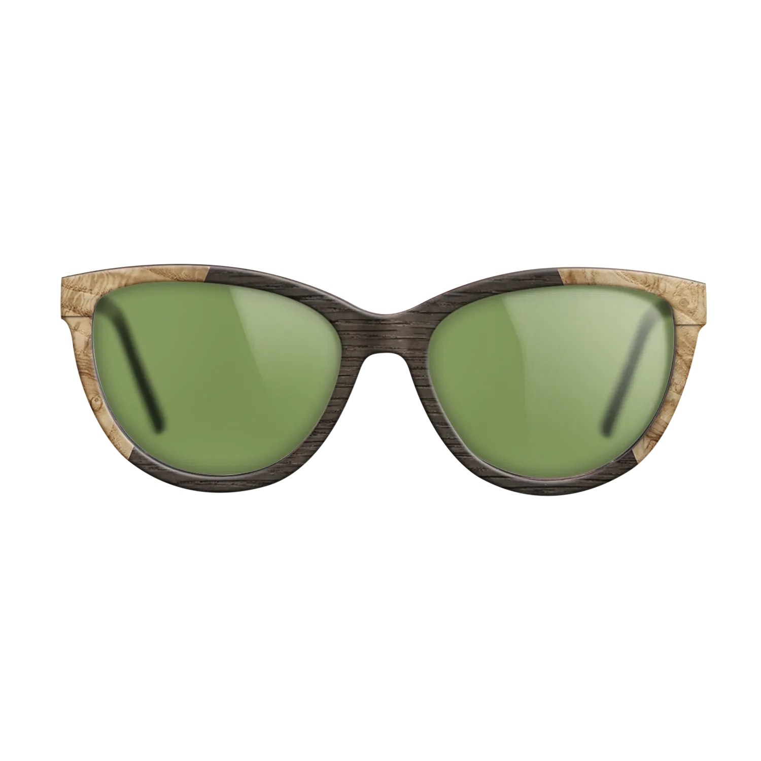 Fumed Oak,Olive Burl: Angle Cut - The Maiden - Cat - 923 - SIRIS wood optic