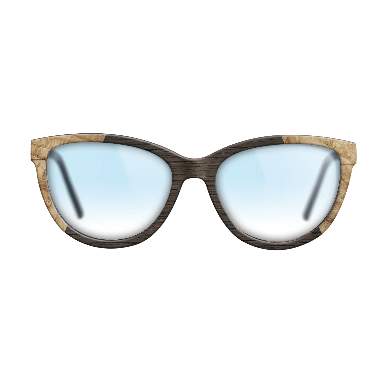 Fumed Oak,Olive Burl: Angle Cut - The Maiden - Cat - 923 - SIRIS wood optic