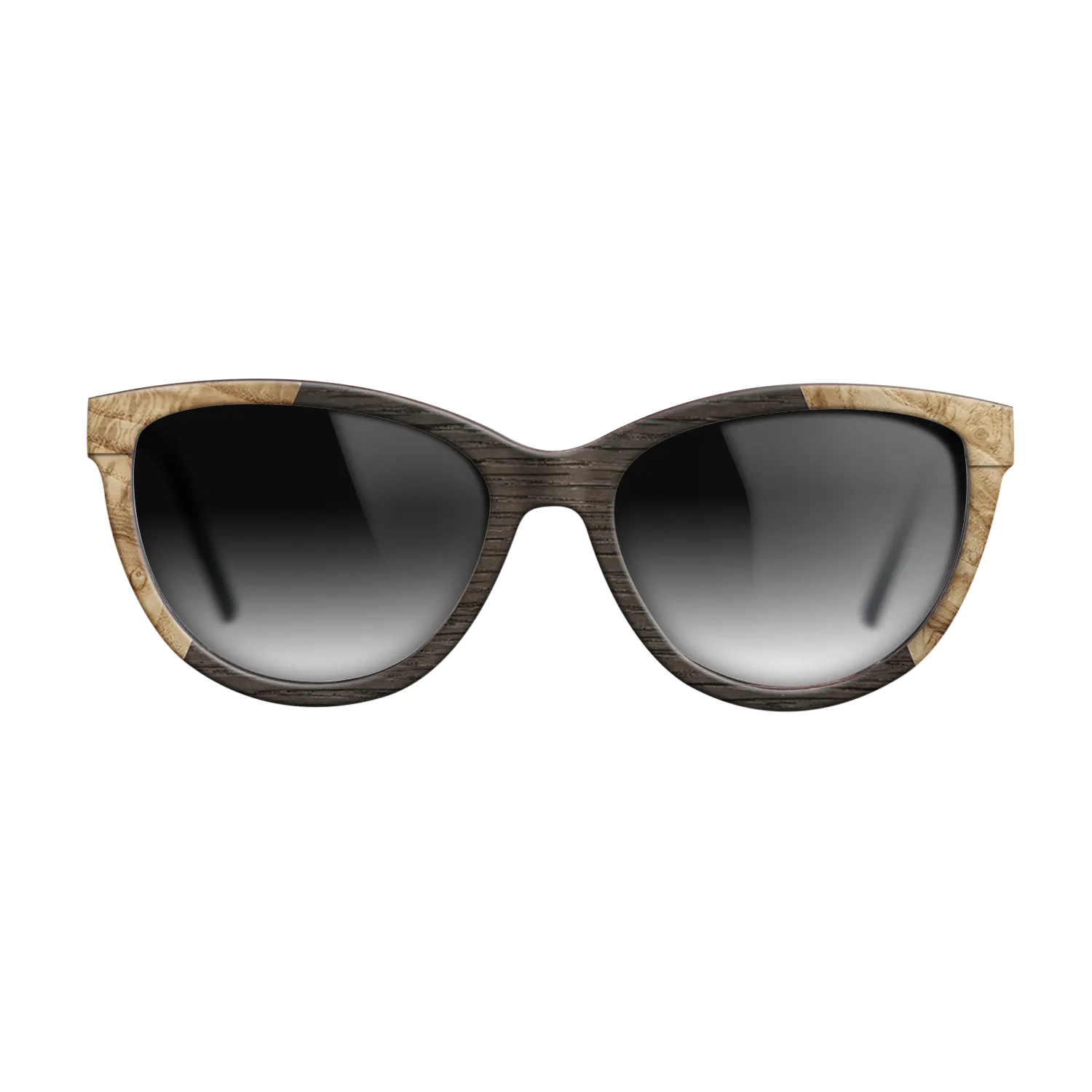 Fumed Oak,Olive Burl: Angle Cut - The Maiden - Cat - 923 - SIRIS wood optic
