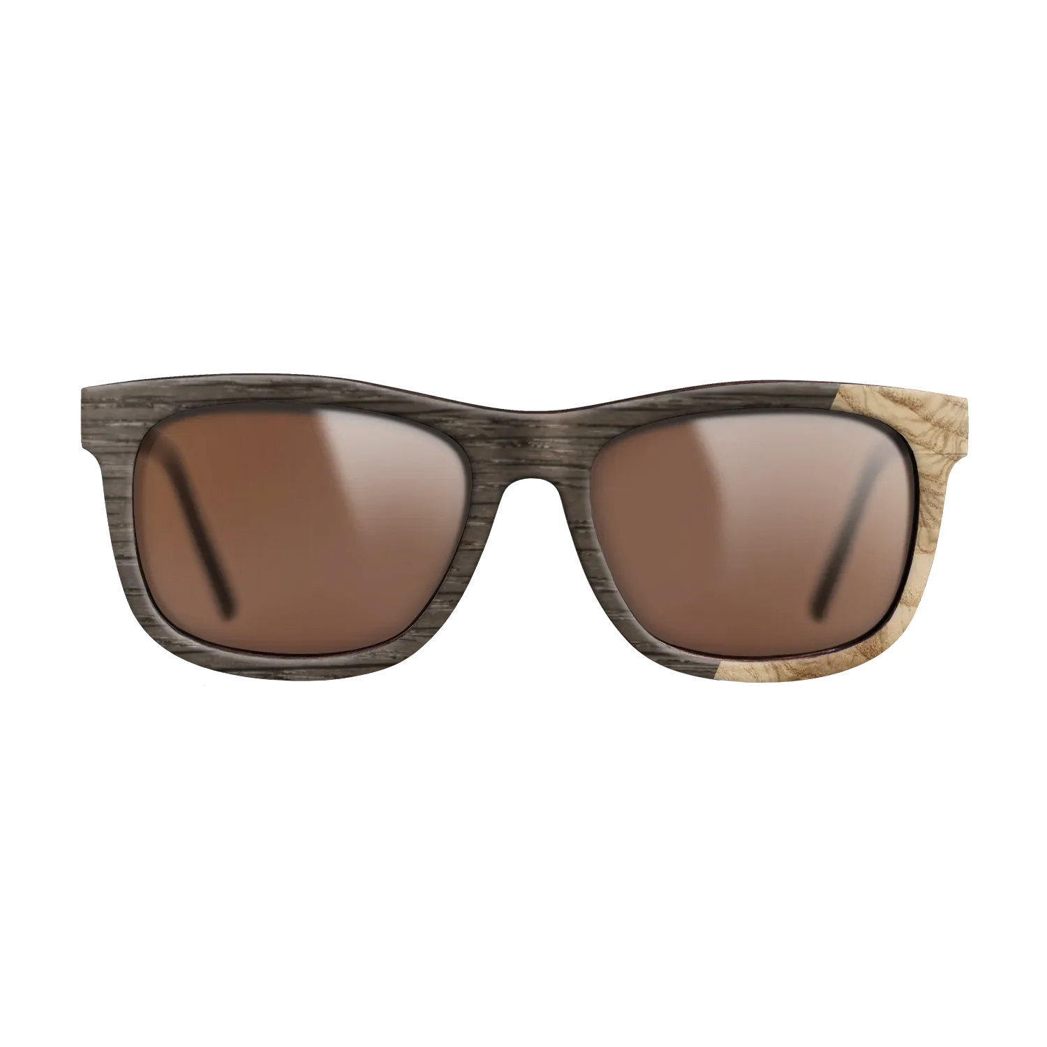 Fumed Oak,Olive Burl: Dicut - The Hero - Square - SIRIS wood optic