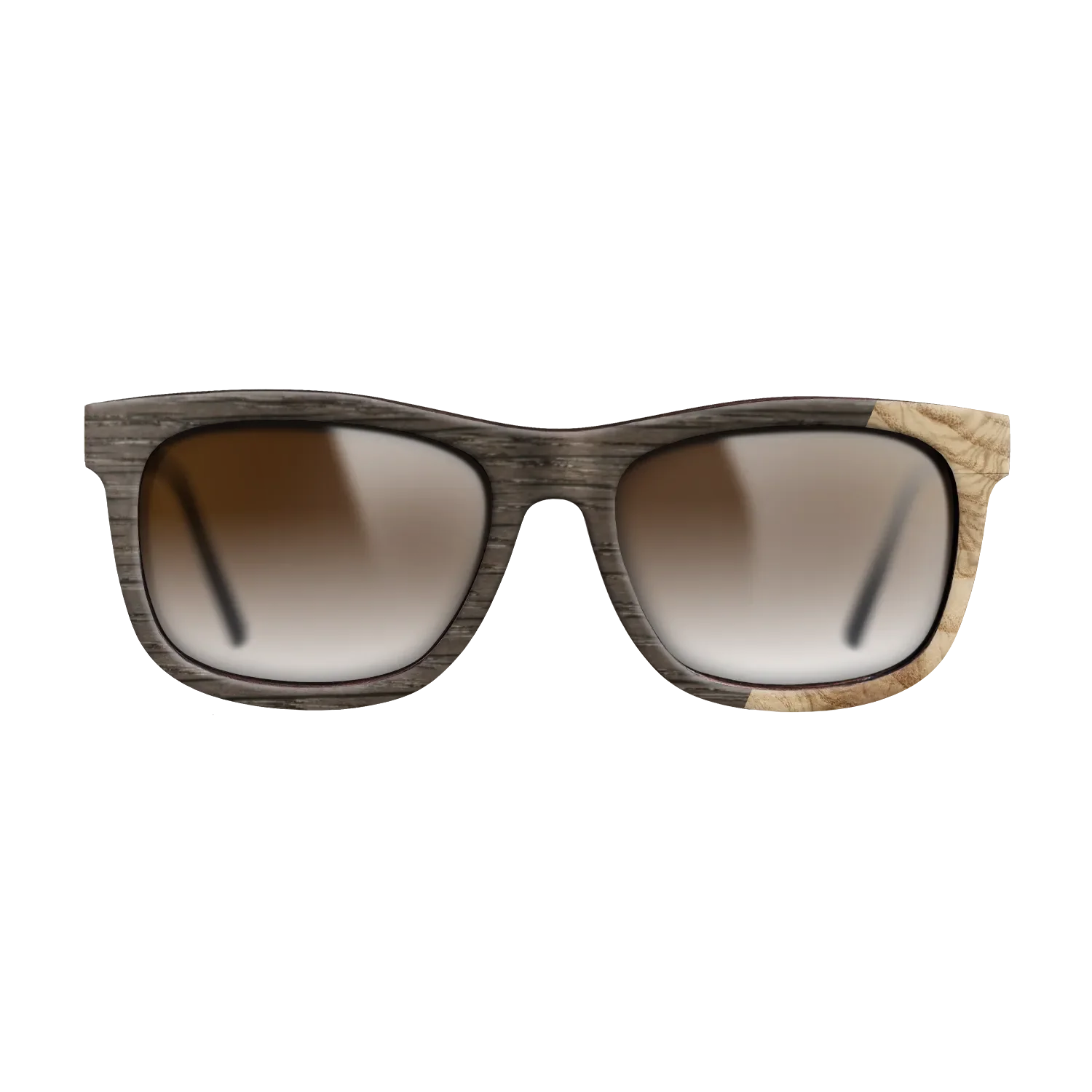 Fumed Oak,Olive Burl: Dicut - The Hero - Square - SIRIS wood optic