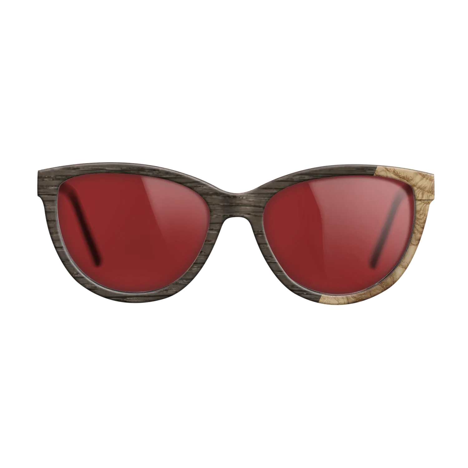 Fumed Oak,Olive Burl: Dicut - The Maiden - Cat - SIRIS wood optic
