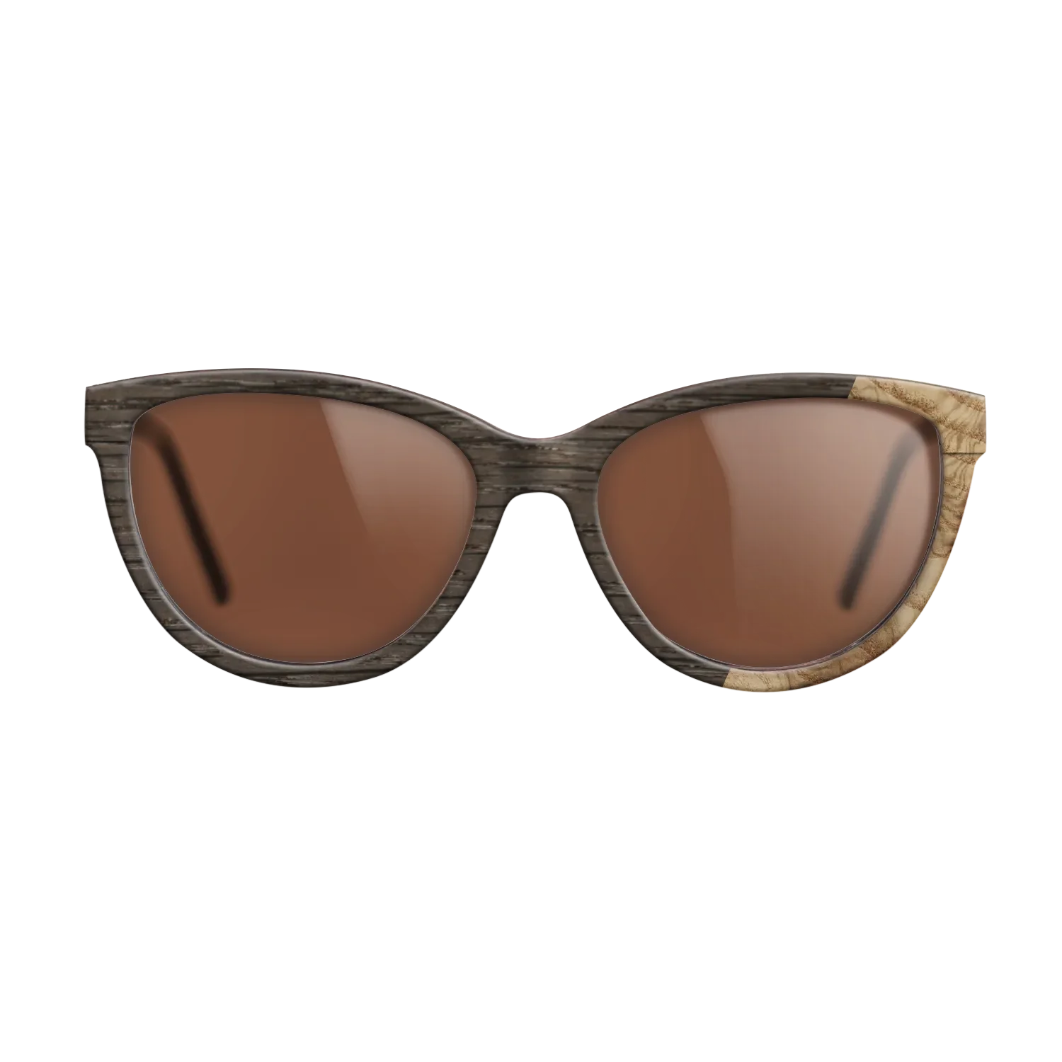 Fumed Oak,Olive Burl: Dicut - The Maiden - Cat - SIRIS wood optic