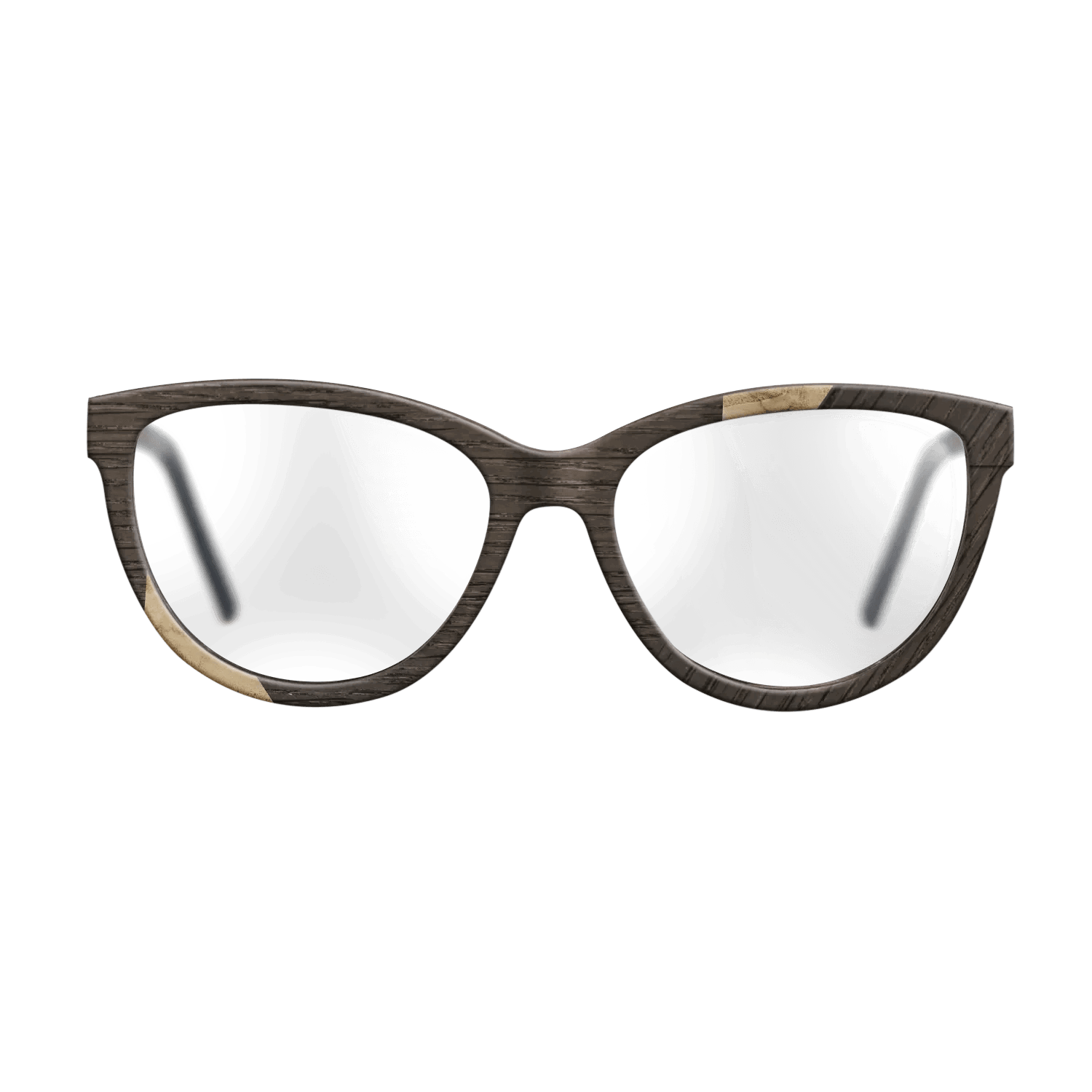 Fumed Oak,Olive Burl: Geometric - The Maiden - Cat - SIRIS wood optic