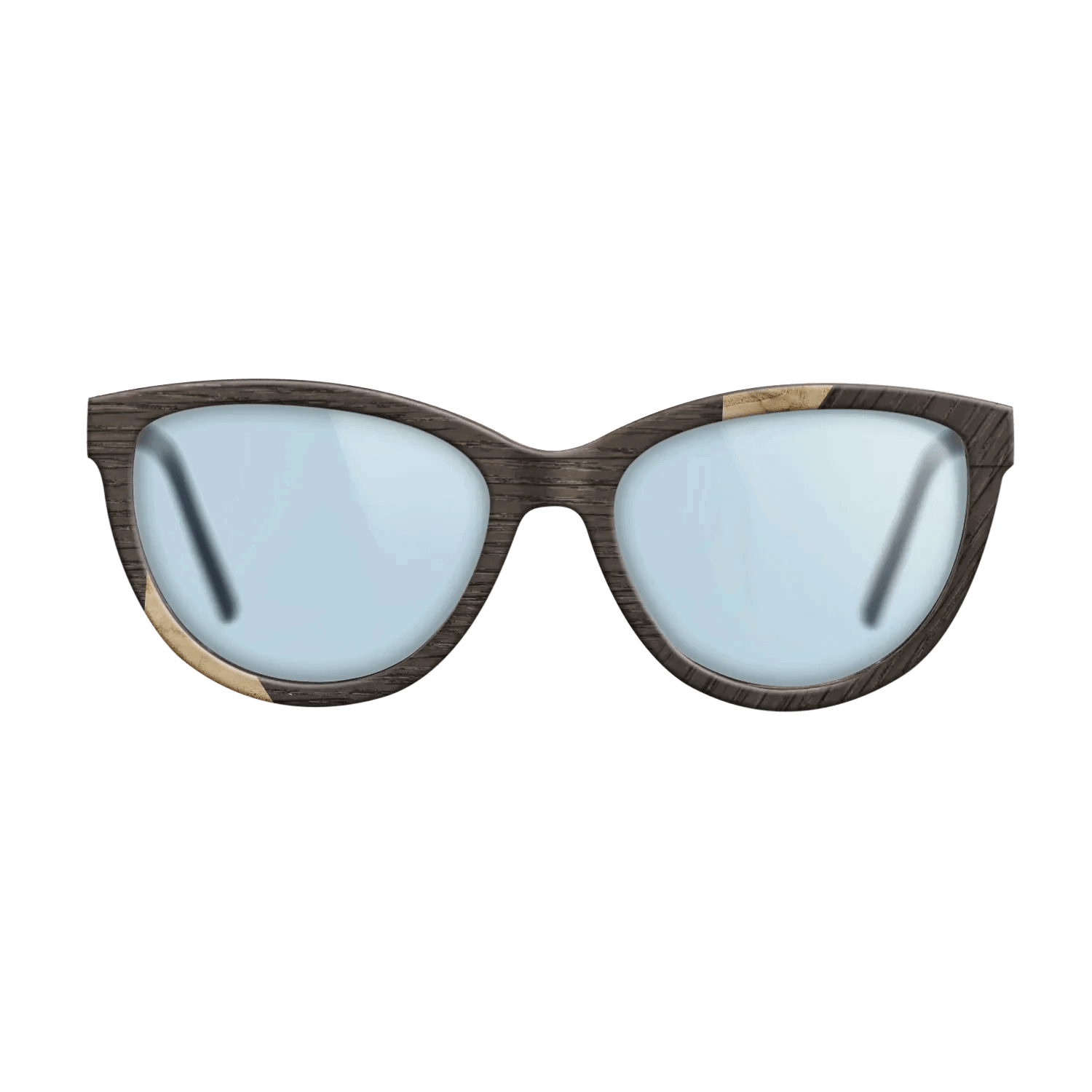 Fumed Oak,Olive Burl: Geometric - The Maiden - Cat - SIRIS wood optic