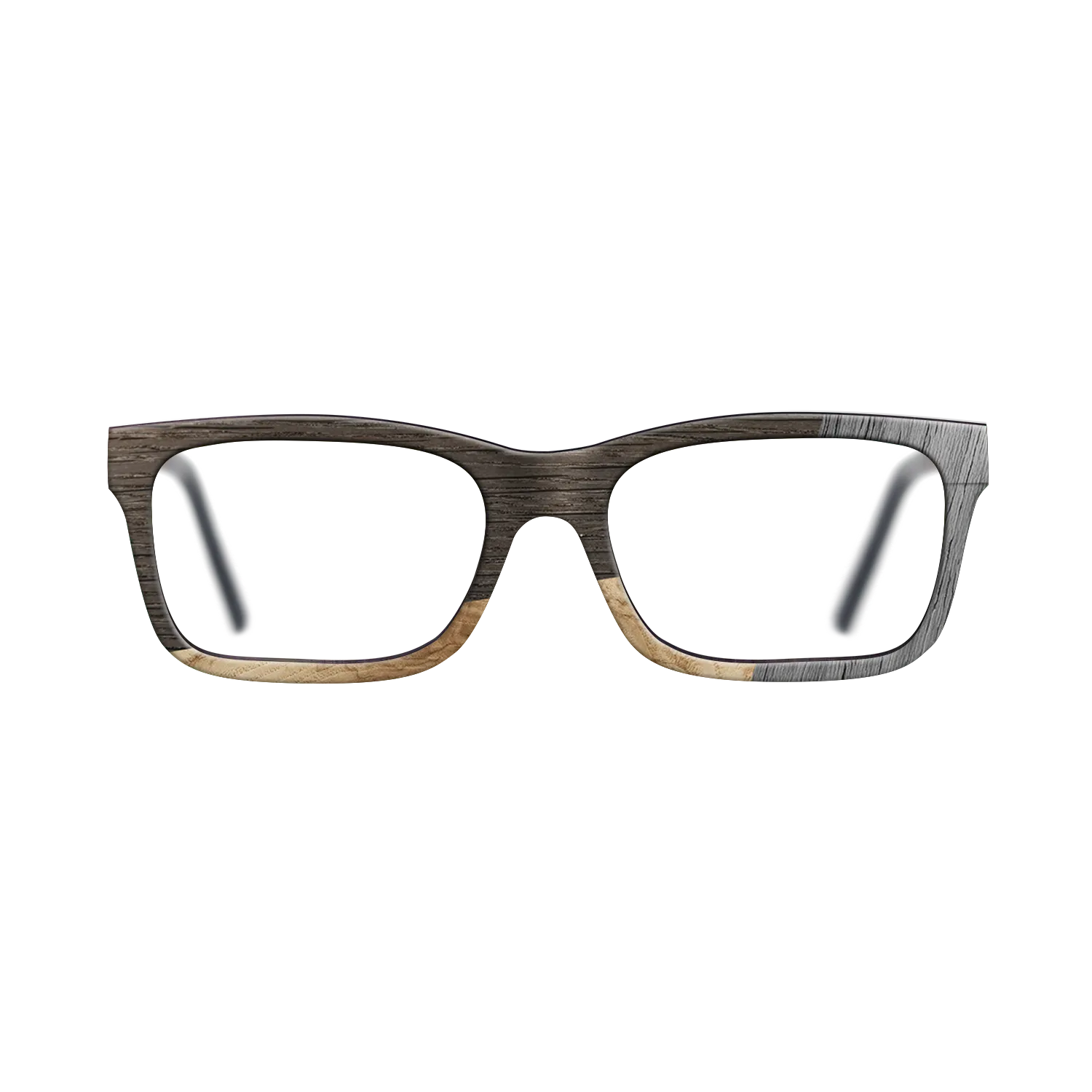 Fumed Oak,Olive Burl,Poplar Dyed: Grey: Bauhaus - The Sage - Rectangle - 1212 - SIRIS wood optic