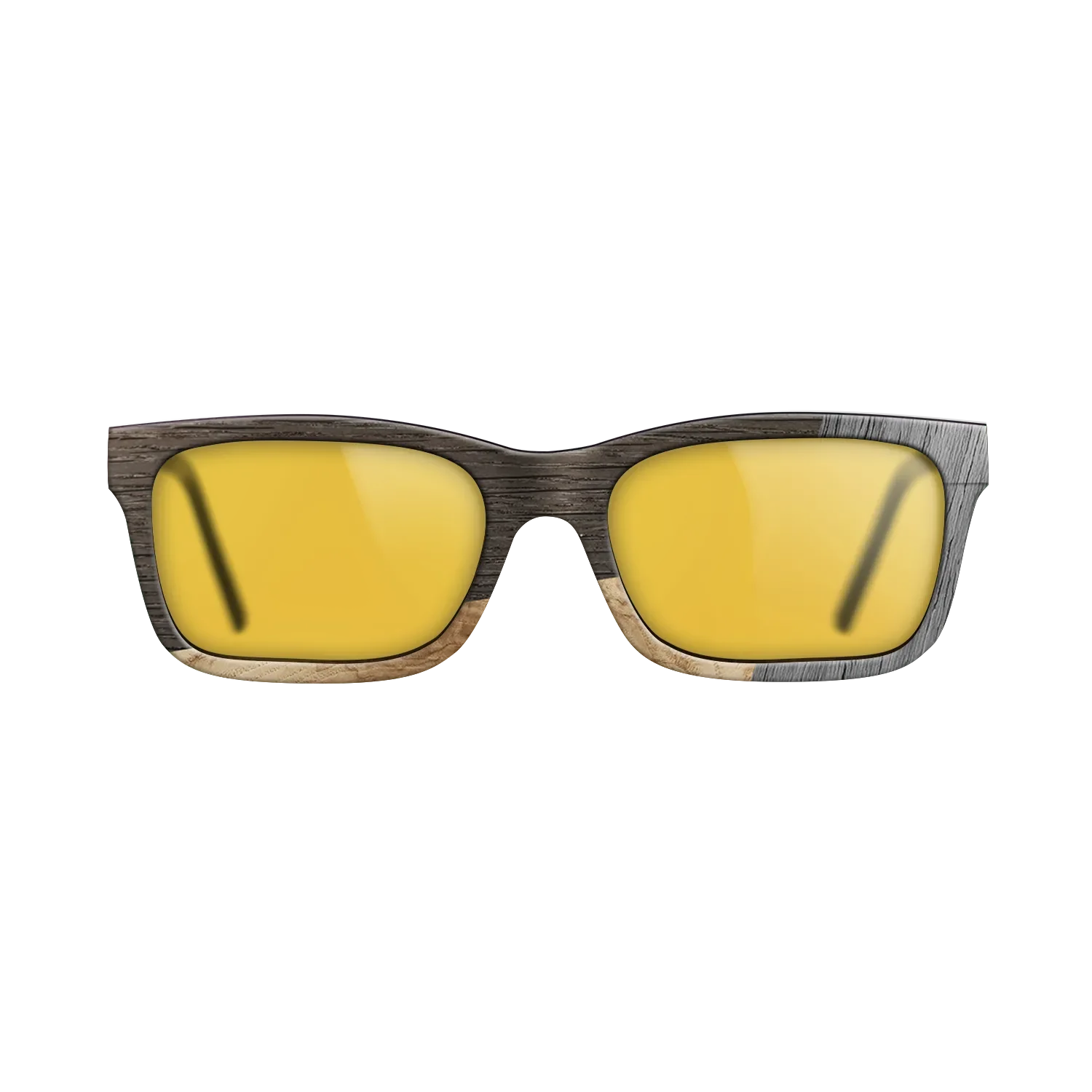 Fumed Oak,Olive Burl,Poplar Dyed: Grey: Bauhaus - The Sage - Rectangle - 1212 - SIRIS wood optic