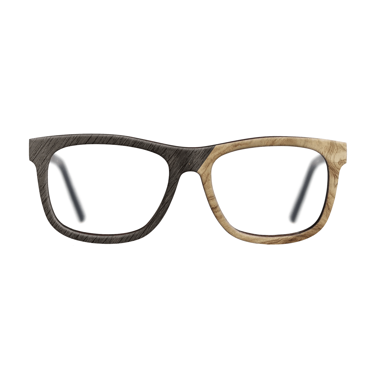 Fumed Oak,Olive Burl,Poplar Dyed: Red: Angle Cut - The Hero - Square - SIRIS wood optic