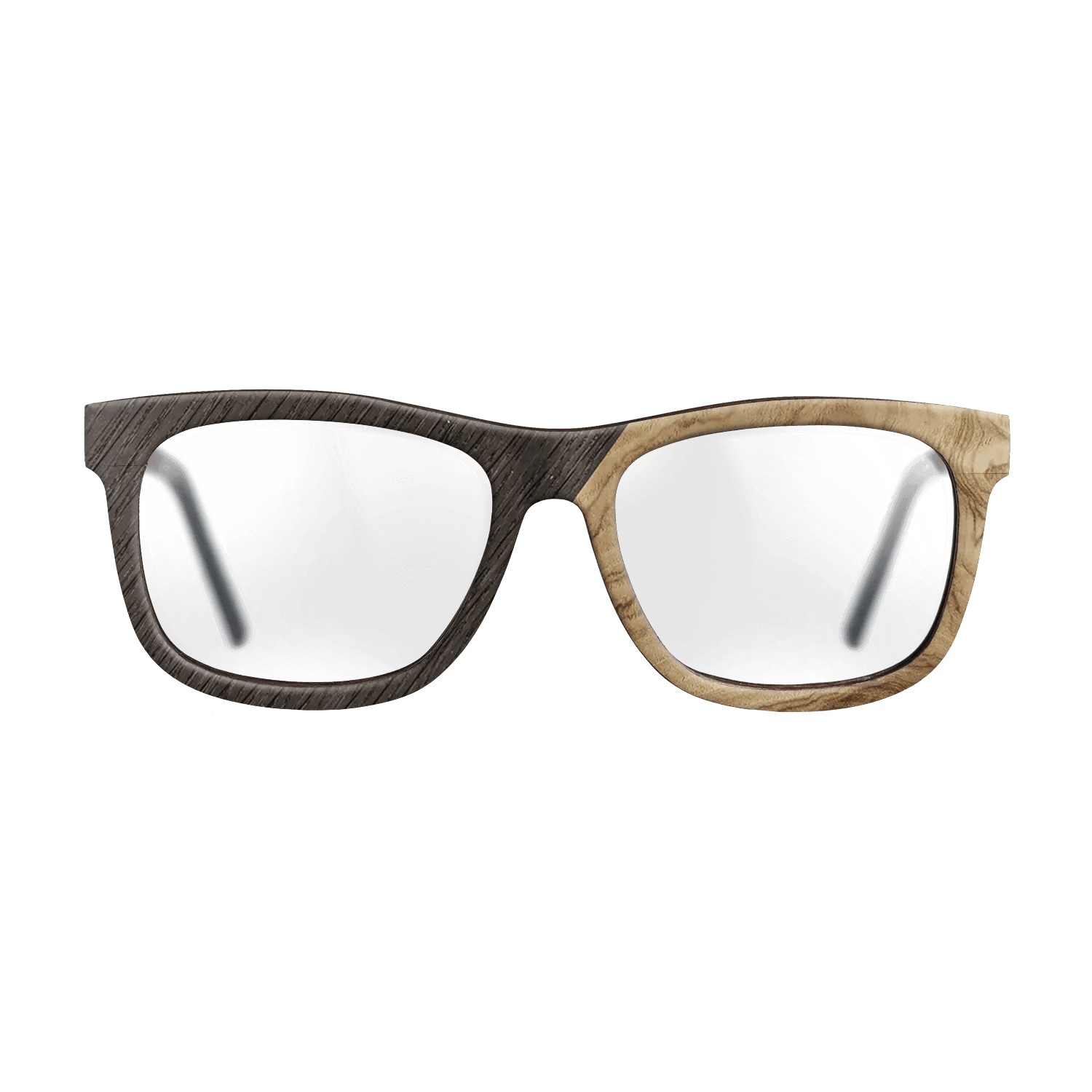 Fumed Oak,Olive Burl,Poplar Dyed: Red: Angle Cut - The Hero - Square - SIRIS wood optic