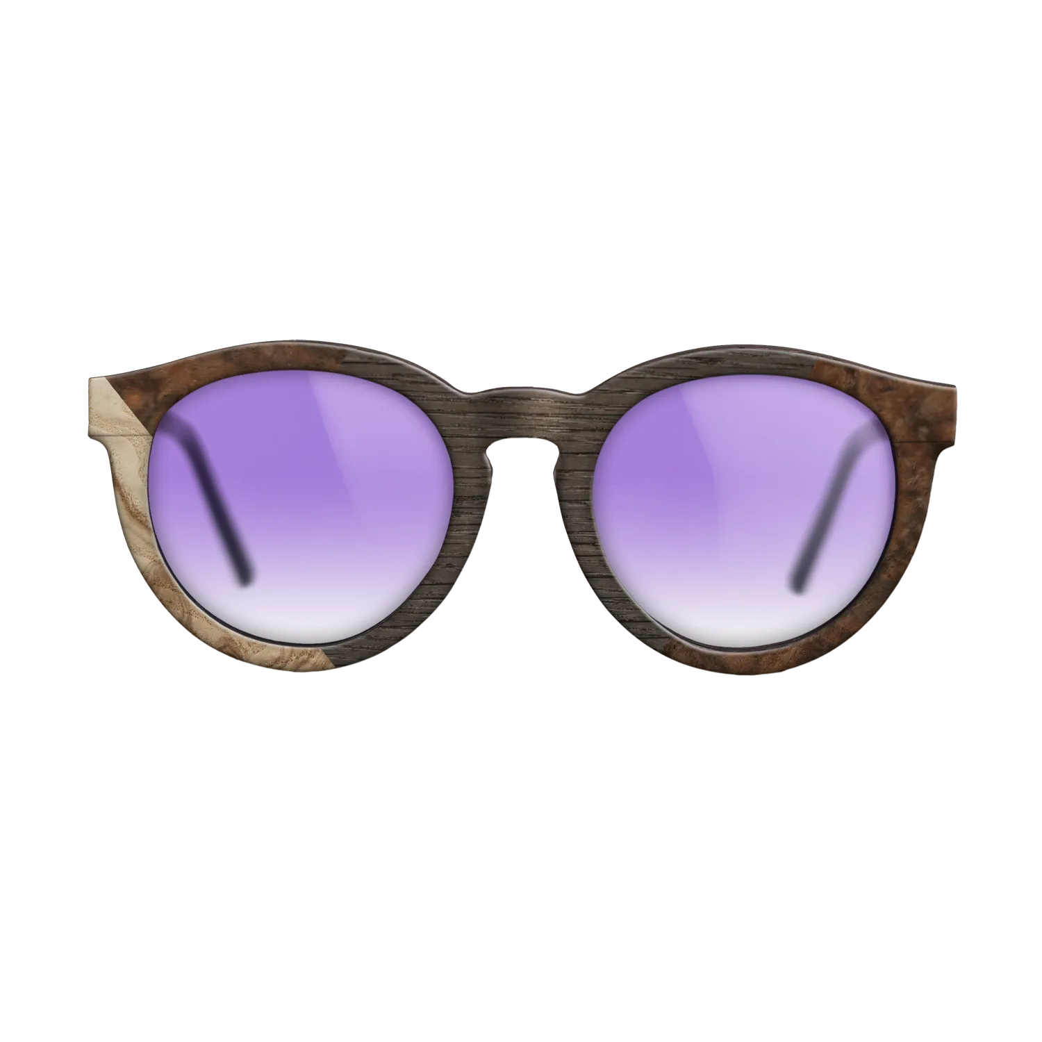 Fumed Oak,Olive Burl,Walnut Burl: Weave - The Rebel - Round - 1754 - SIRIS wood optic
