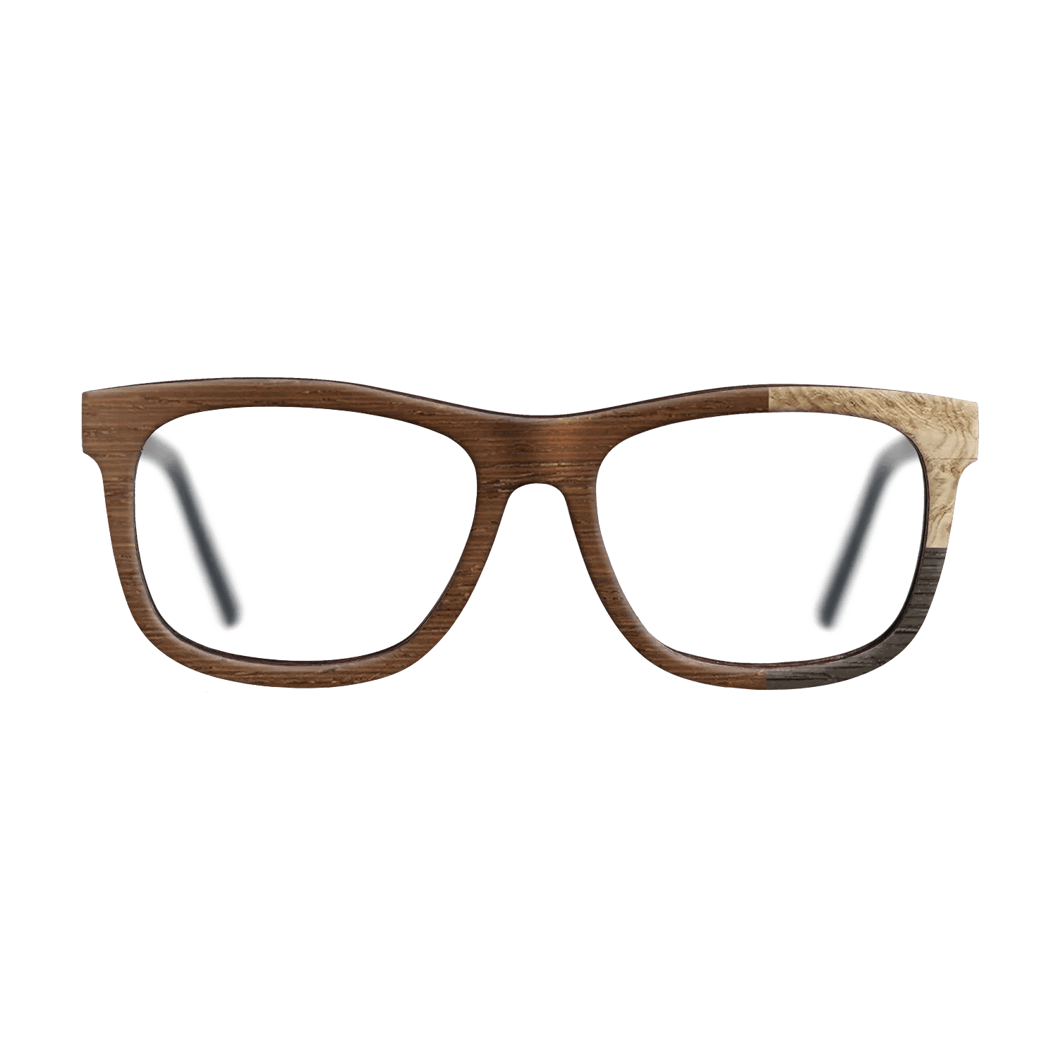 Fumed Oak,Olive Burl,Wenge: Cubic Cuts - The Hero - Square - SIRIS wood optic
