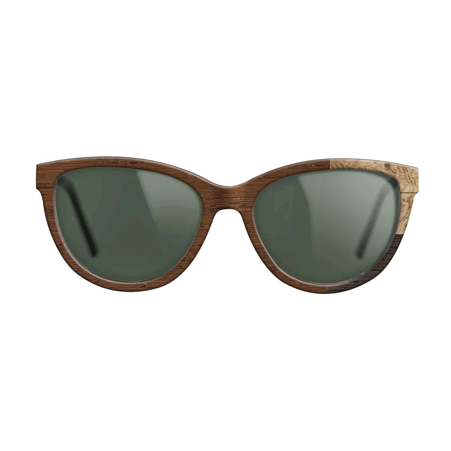 Fumed Oak,Olive Burl,Wenge: Cubic Cuts - The Maiden - Cat - SIRIS wood optic