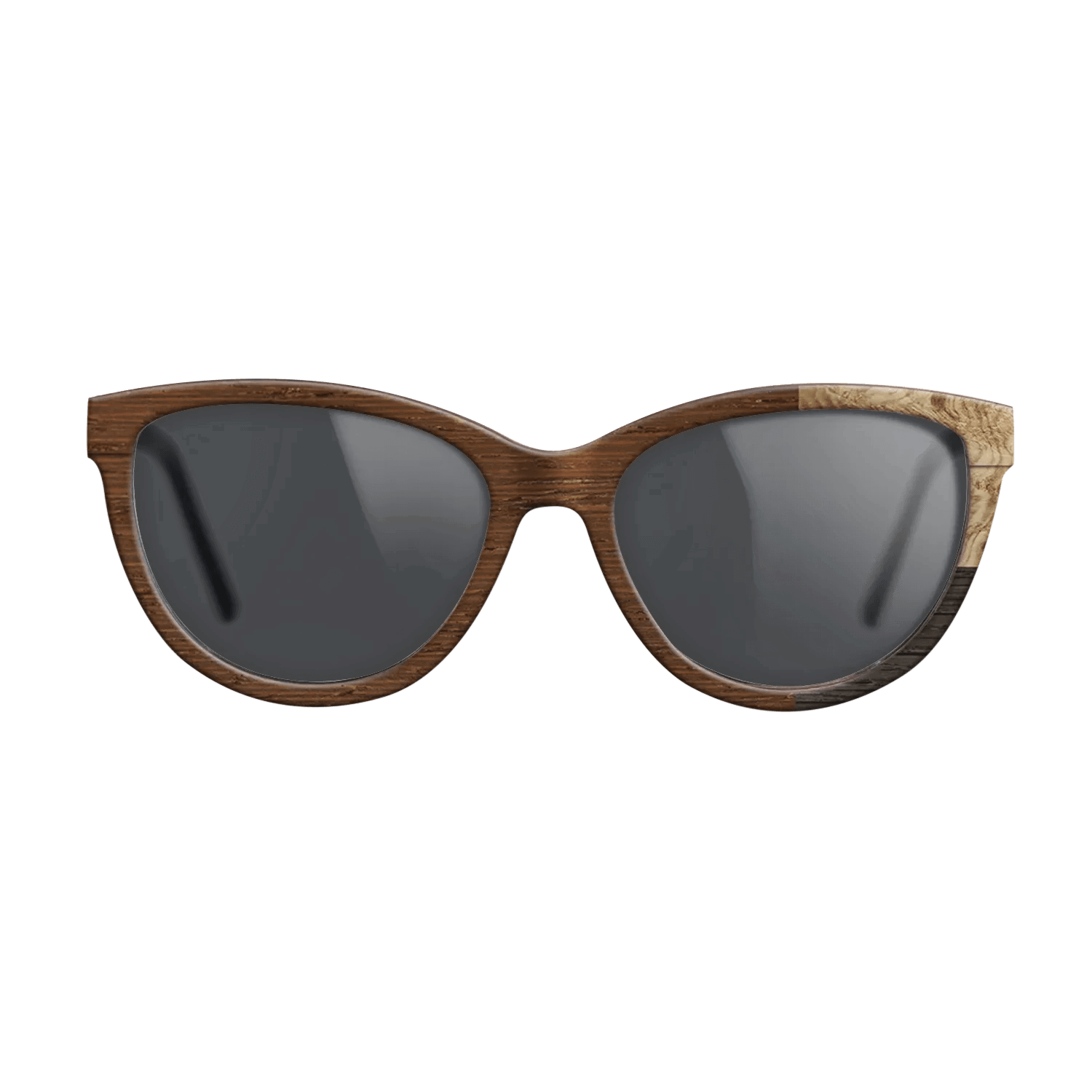 Fumed Oak,Olive Burl,Wenge: Cubic Cuts - The Maiden - Cat - SIRIS wood optic