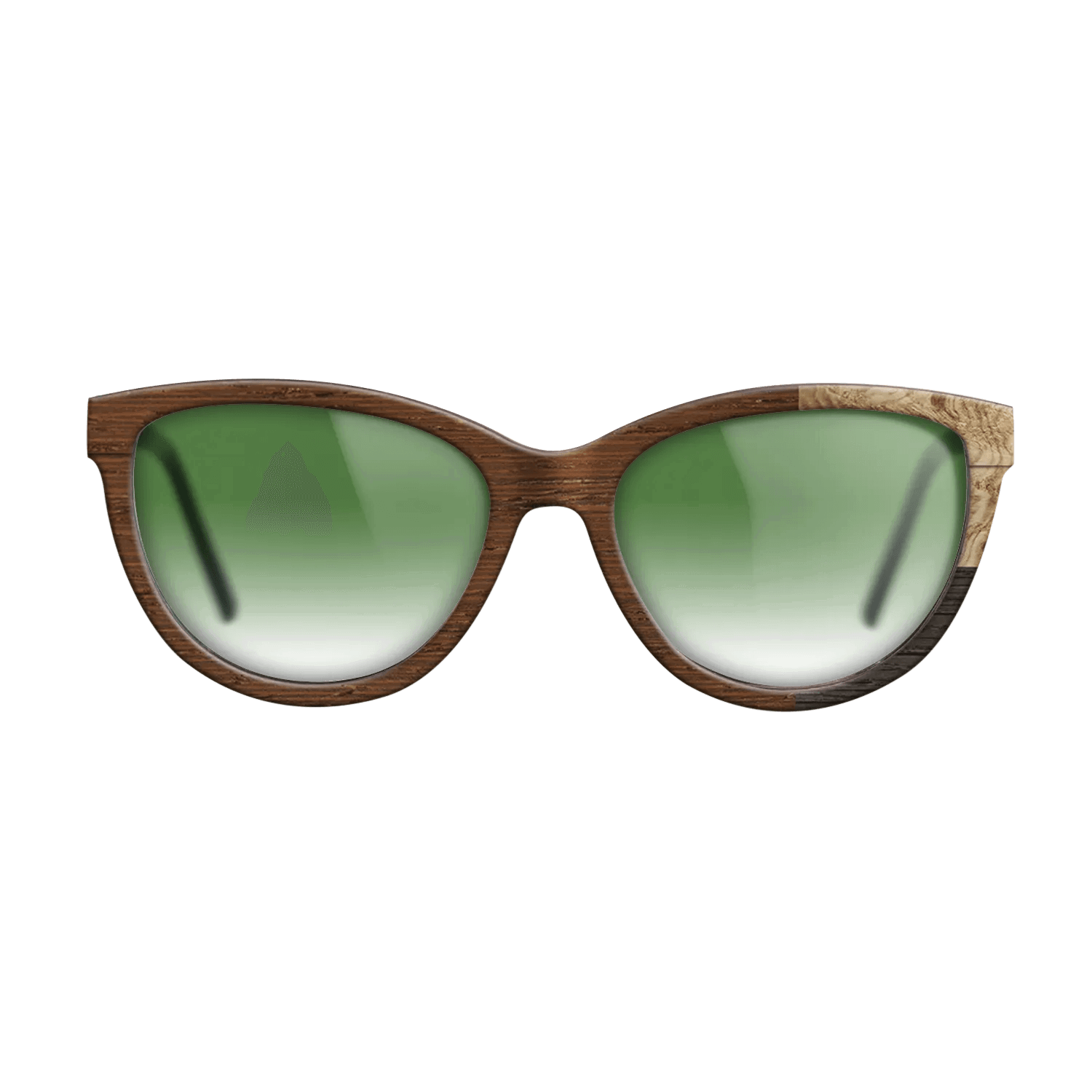 Fumed Oak,Olive Burl,Wenge: Cubic Cuts - The Maiden - Cat - SIRIS wood optic
