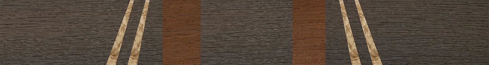 Fumed Oak,Olive Burl,Wenge: Recursive - The Sage - Rectangle - 956 - SIRIS wood optic
