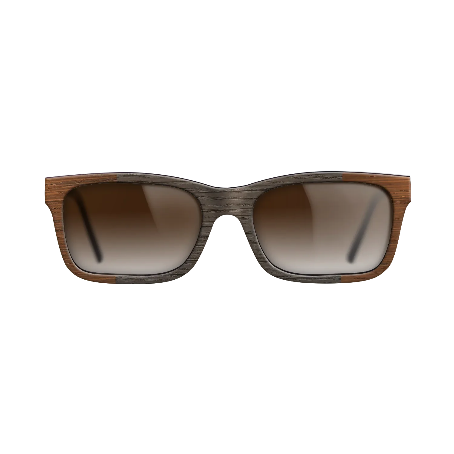Fumed Oak,Olive Burl,Wenge: Recursive - The Sage - Rectangle - 956 - SIRIS wood optic