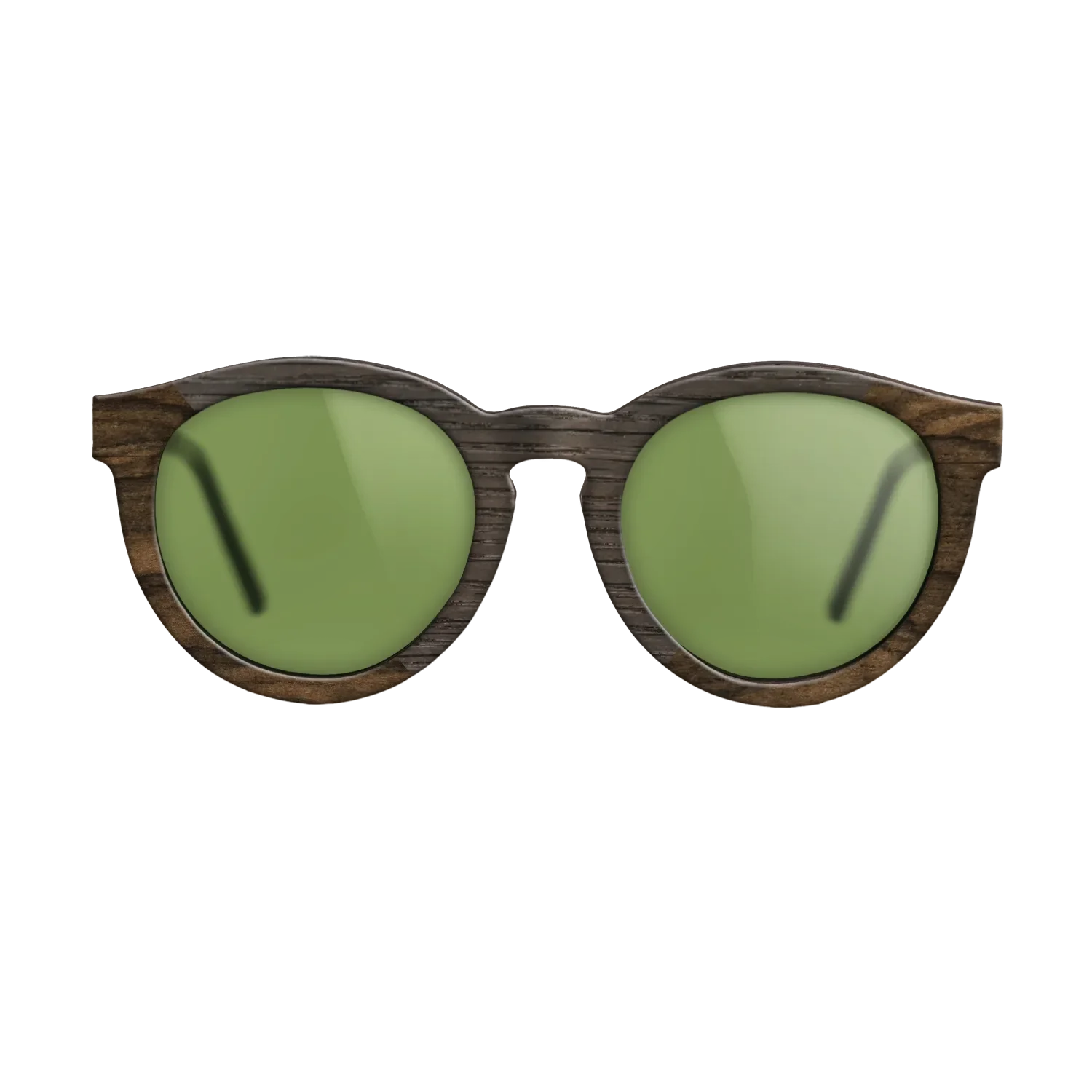 Fumed Oak,Olive Burl,Ziricote Dark Quartered: Geometric - The Rebel - Round - 744 - SIRIS wood optic