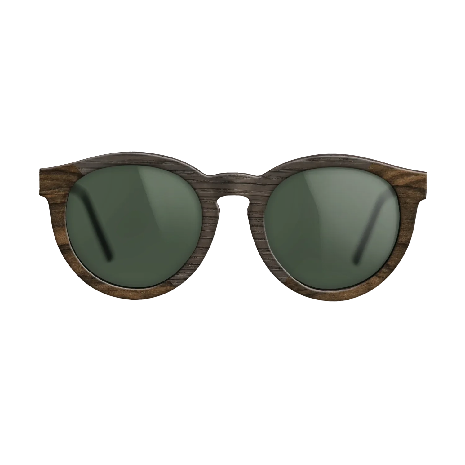 Fumed Oak,Olive Burl,Ziricote Dark Quartered: Geometric - The Rebel - Round - 744 - SIRIS wood optic